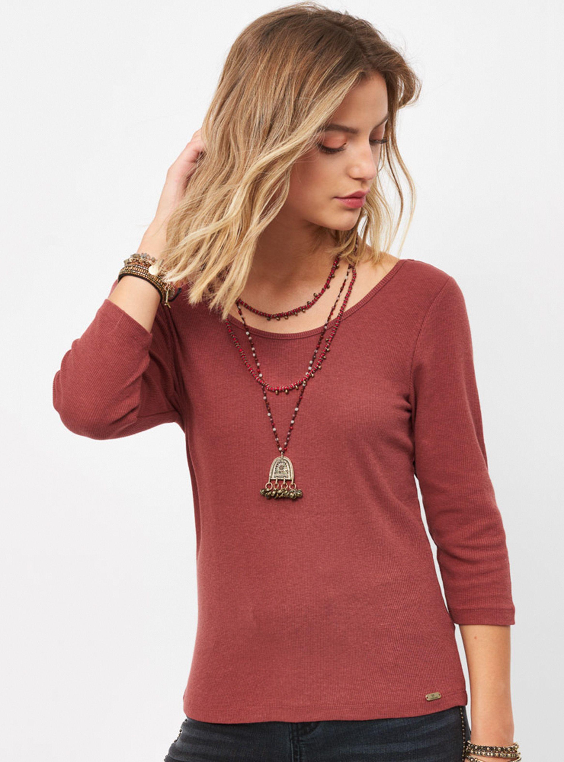 Polera Corte Ovalado Umbrale-0