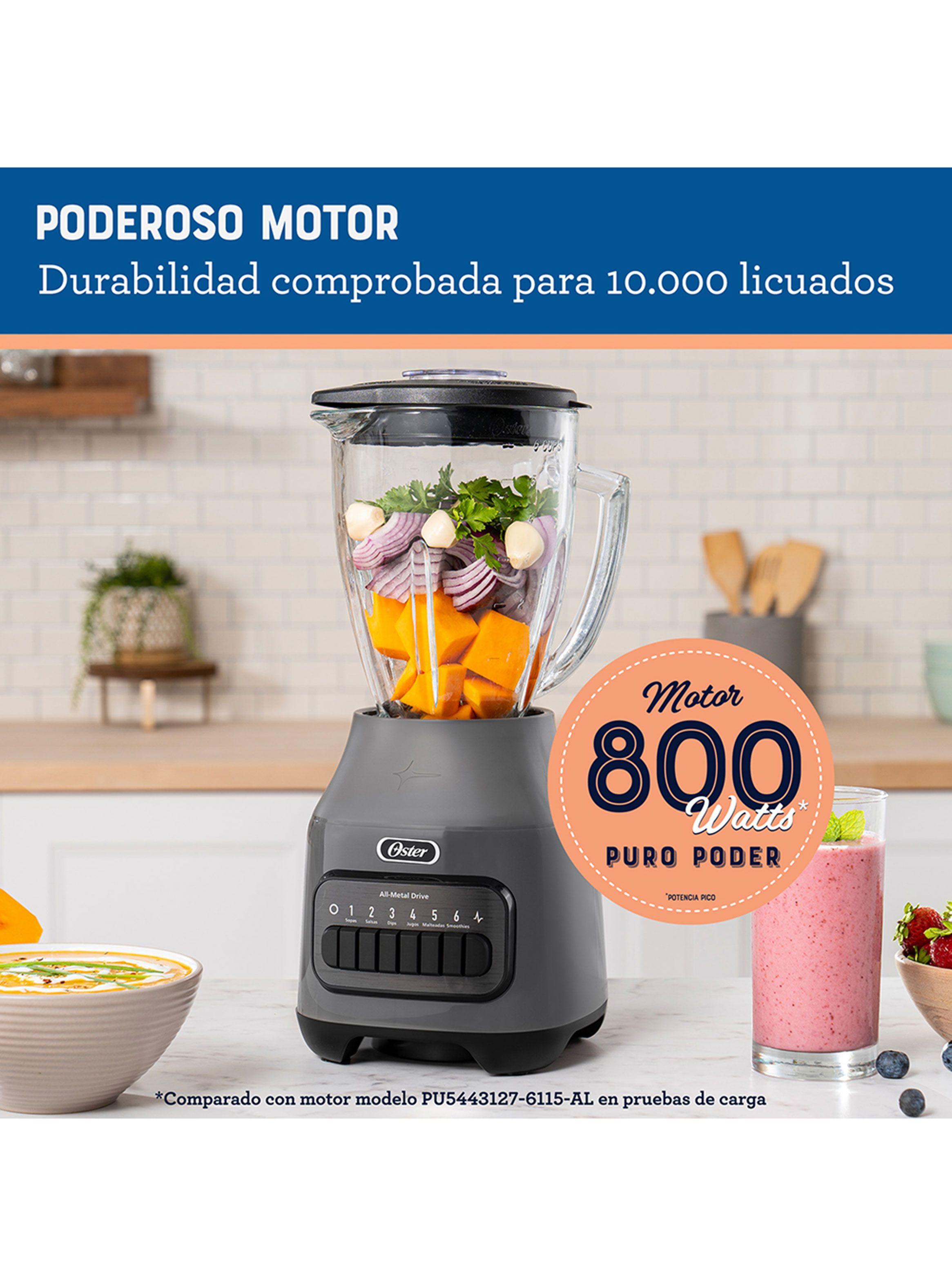 Licuadora 6 Velocidades 800W + Pulso BLSTPEG-GPB Gris-4