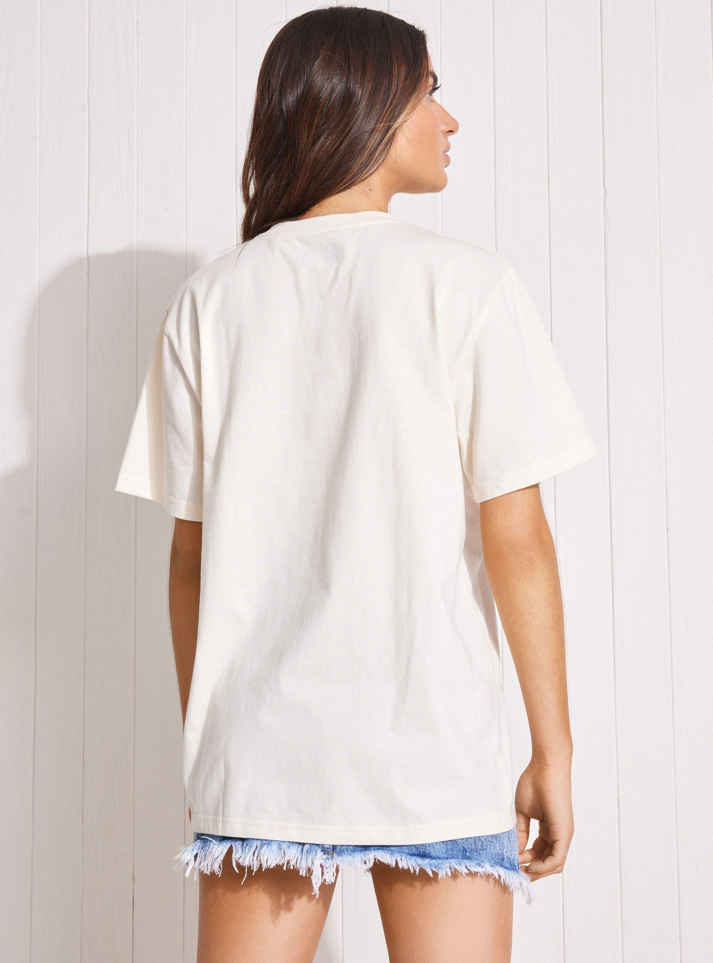 Polera Manga Corta Sun Estampado Frontal-1