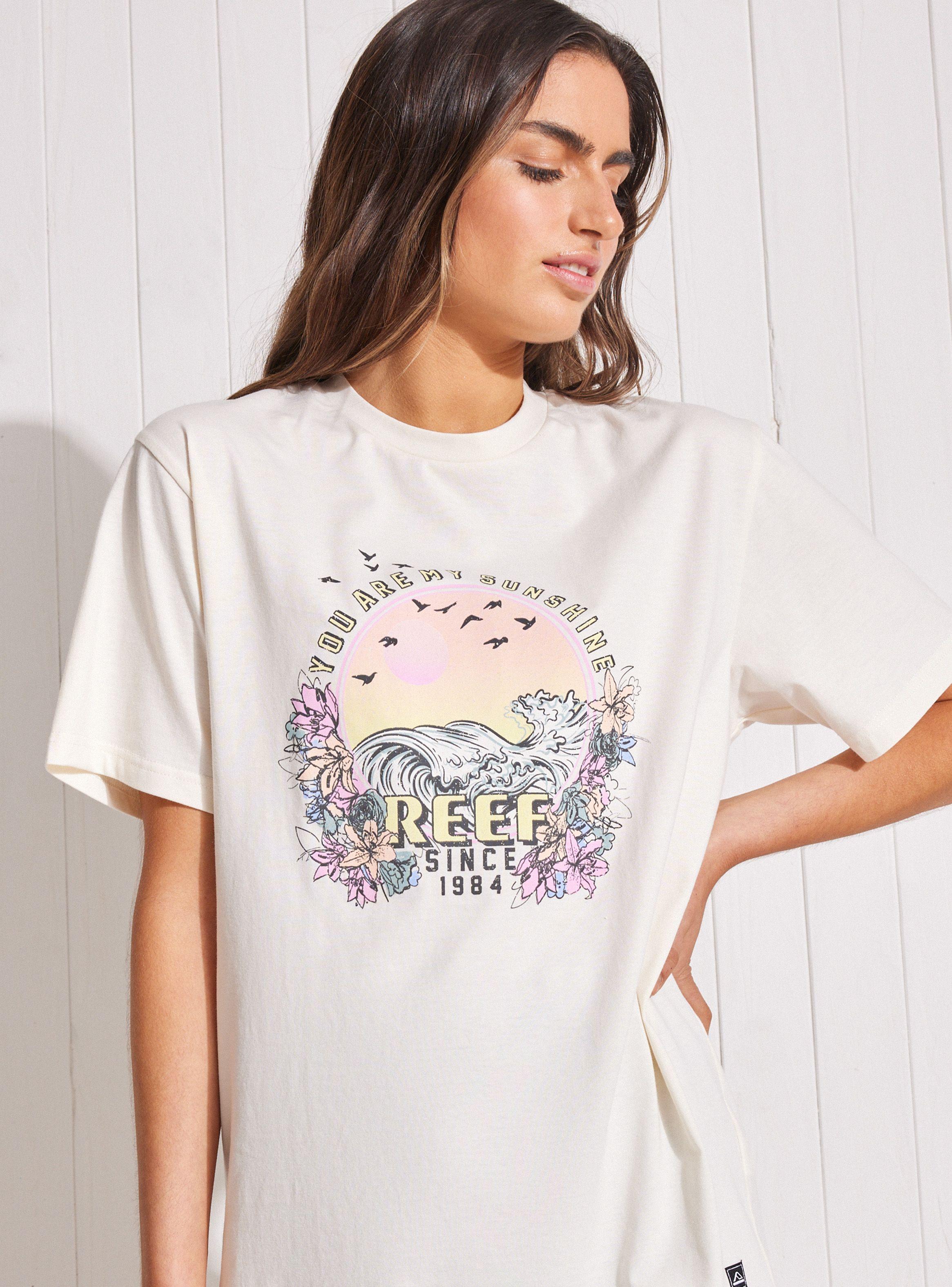 Polera Manga Corta Sun Estampado Frontal-2