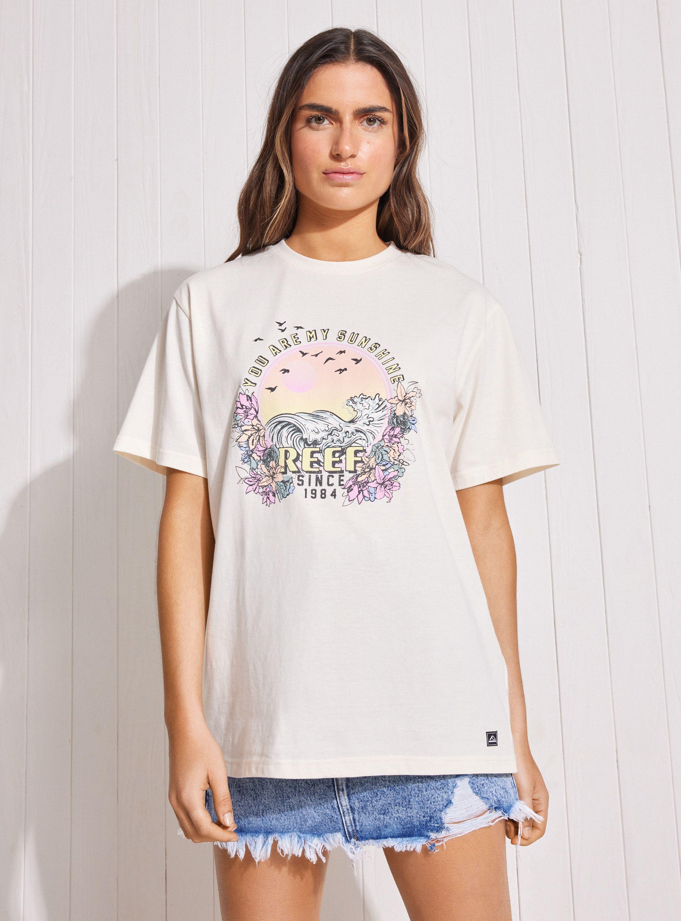 Polera Manga Corta Sun Estampado Frontal-0