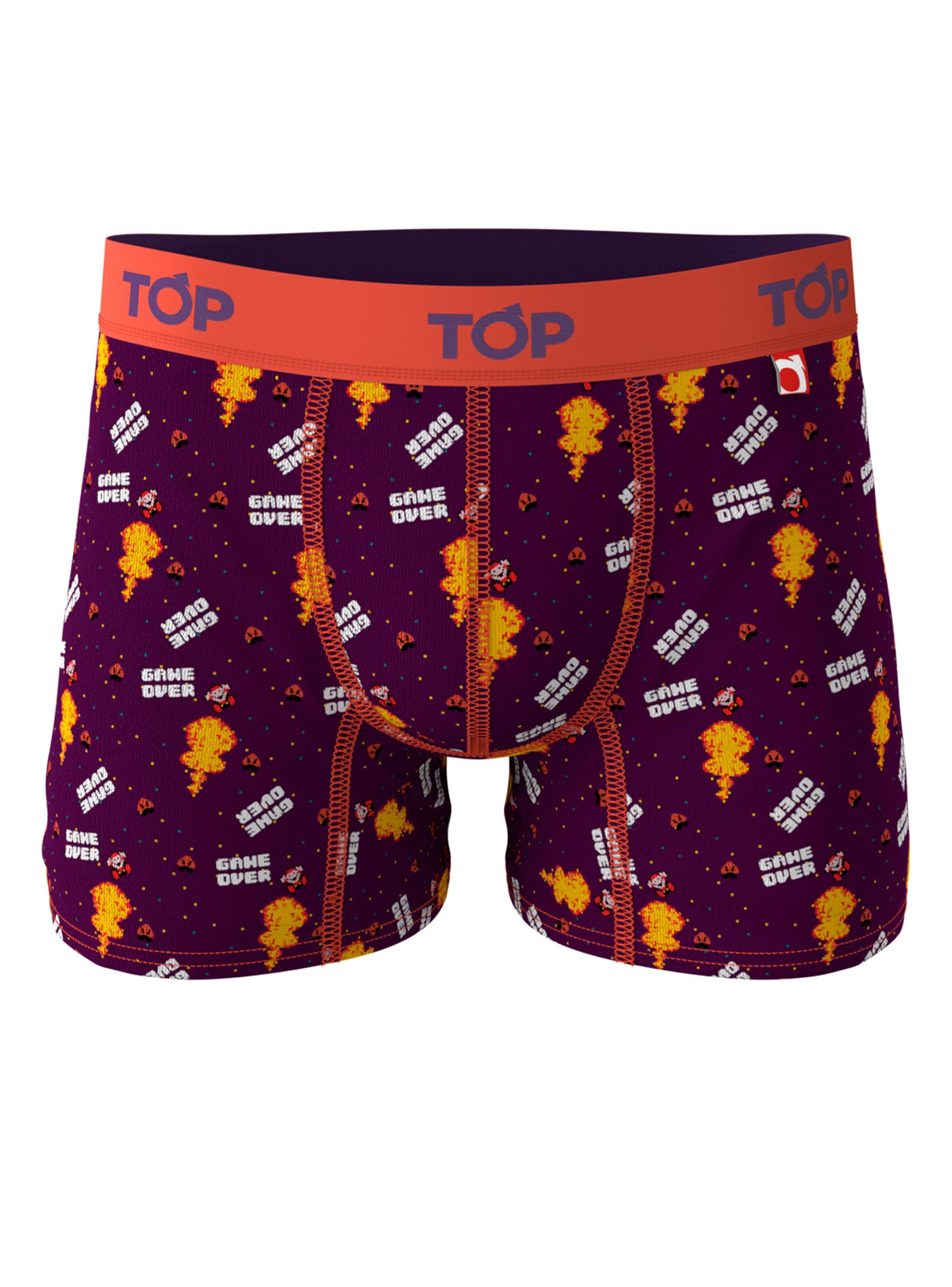 Boxer Medio Tripack Estampados Top-1