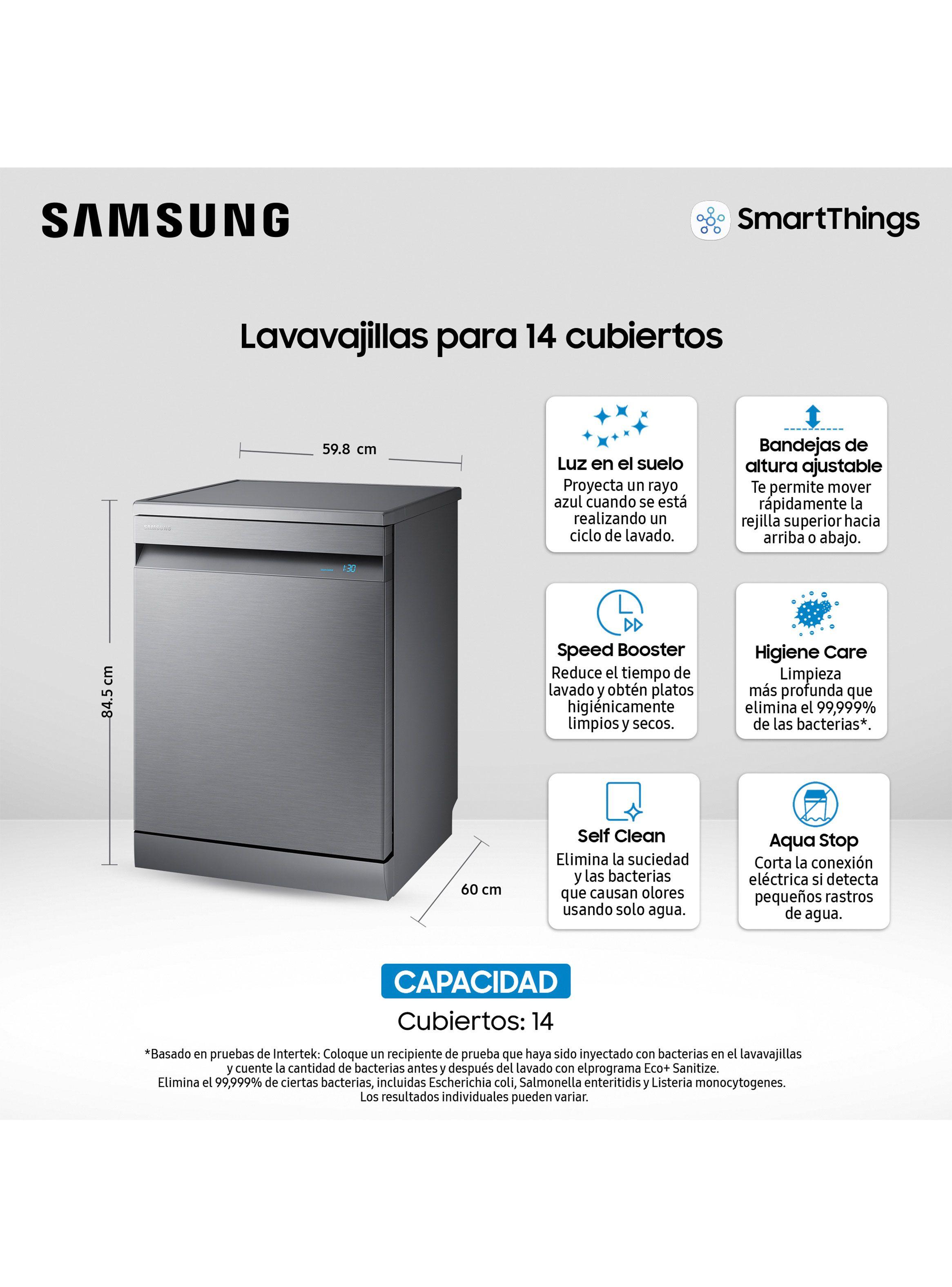 Lavavajillas Frontal 14 Cubiertos SmartThings DW60A8050FS/ZS-1
