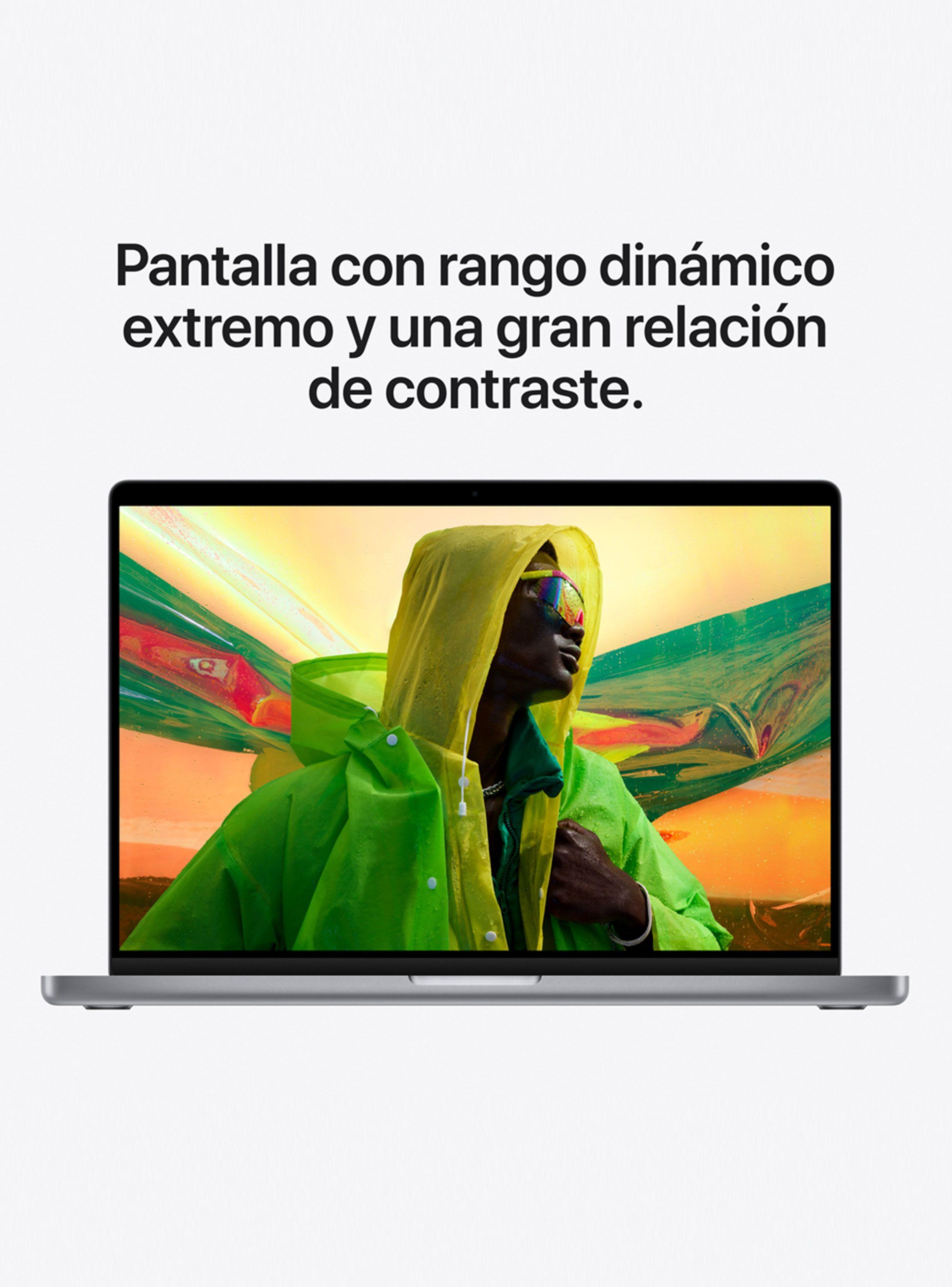 Macbook Pro MKGQ3CI/A M1 Pro 16GB RAM 1TB SSD 14" Gris Espacial-7