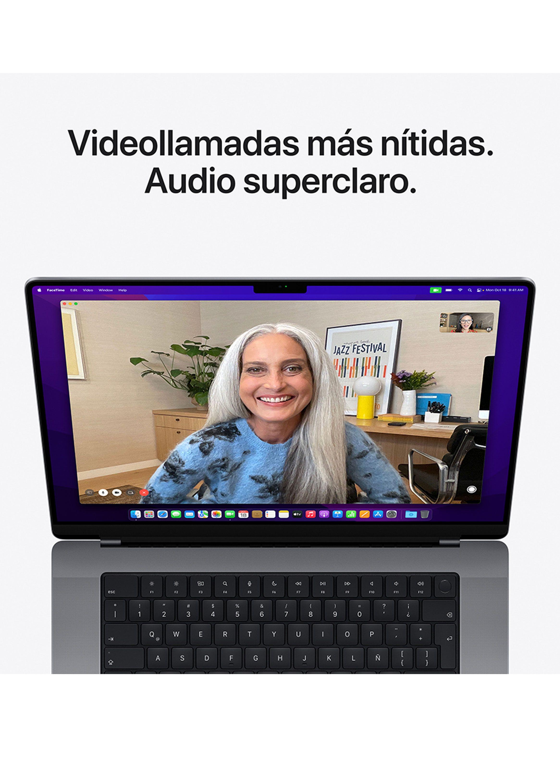 Macbook Pro MKGQ3CI/A M1 Pro 16GB RAM 1TB SSD 14" Gris Espacial-8