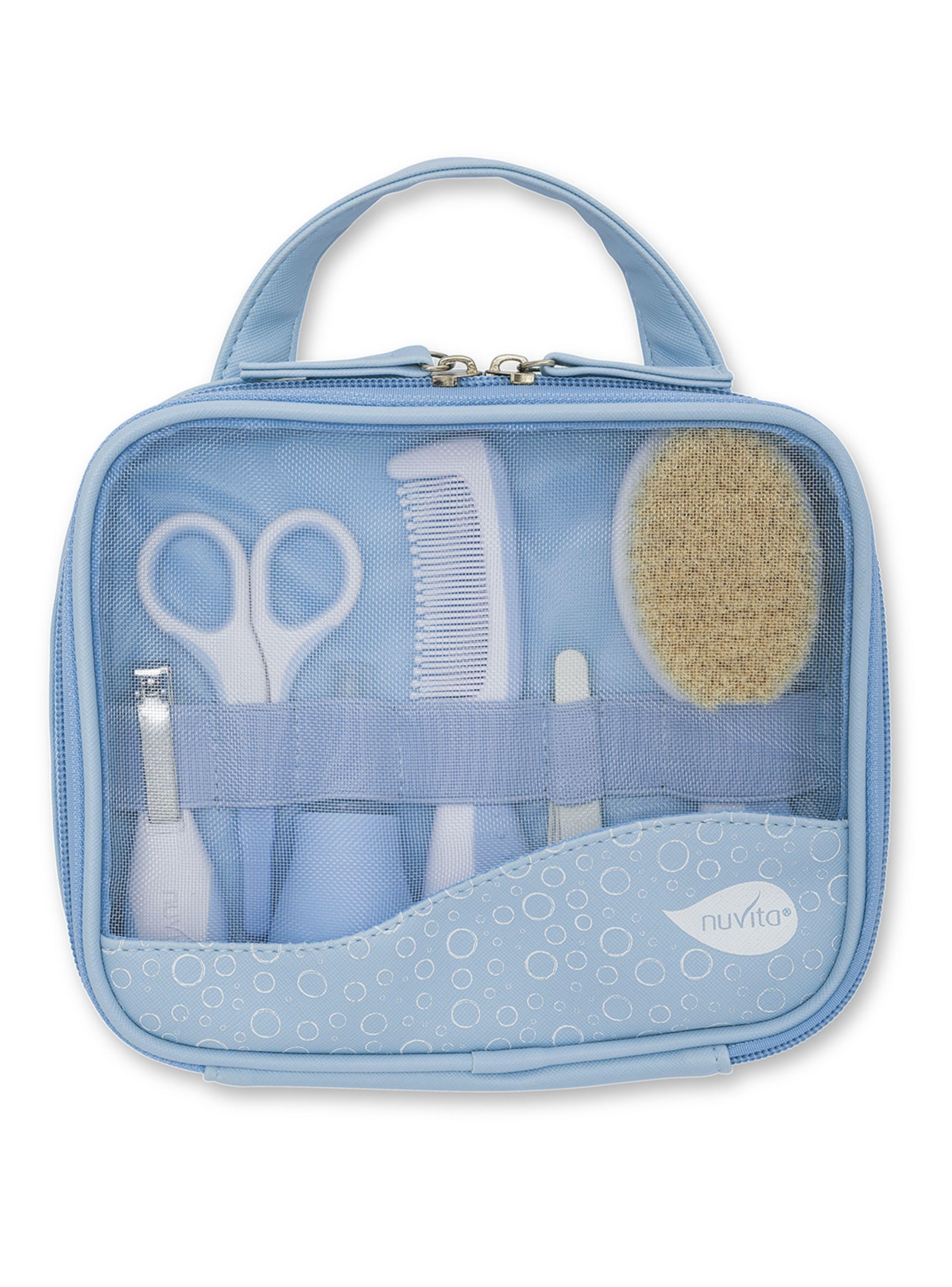 Set de Artículos de Higiene Bebe Baby Care Azul Nuvita-0