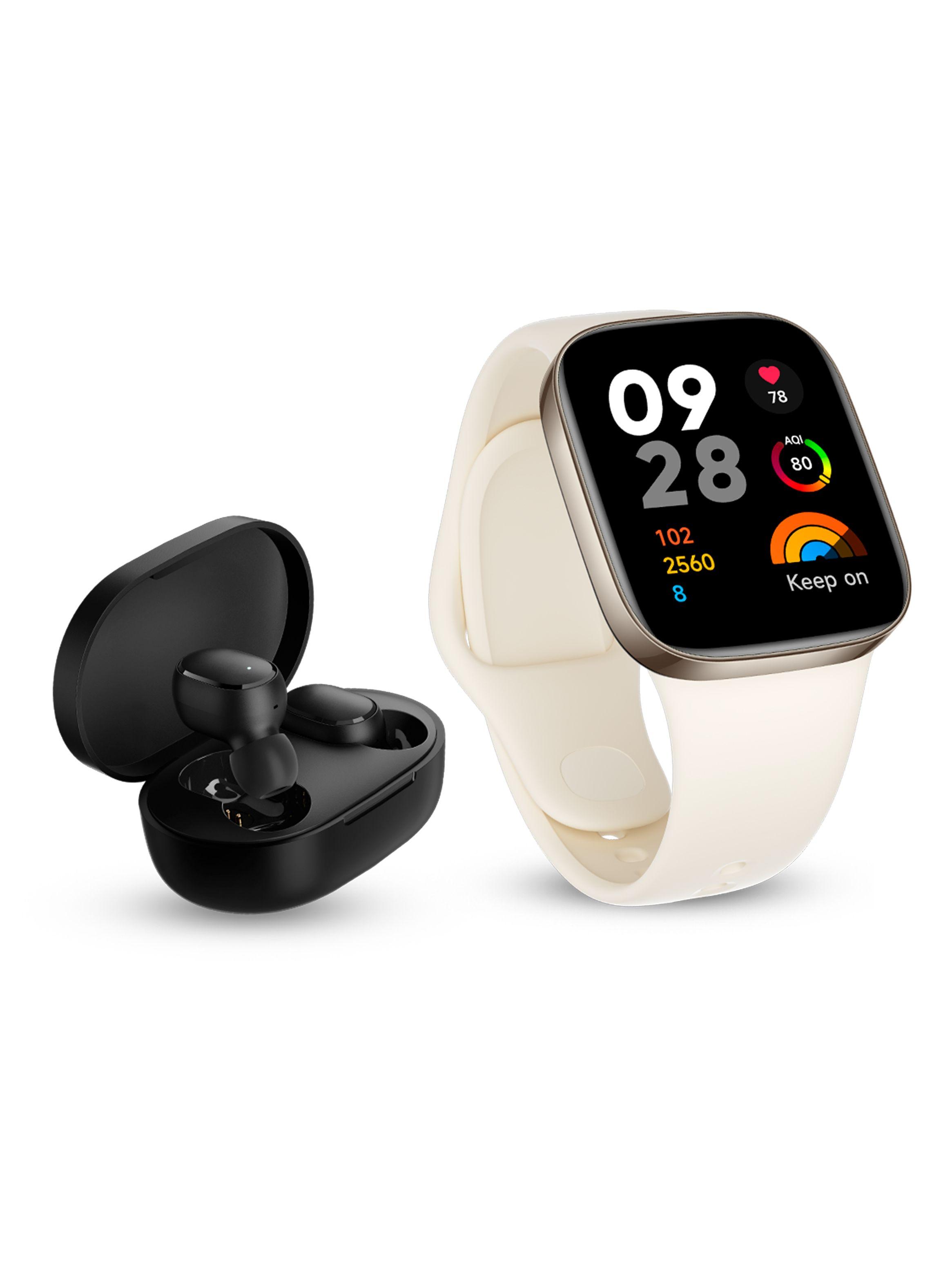 Smartwatch Redmi Watch 3 Ivory + Buds Essential-0