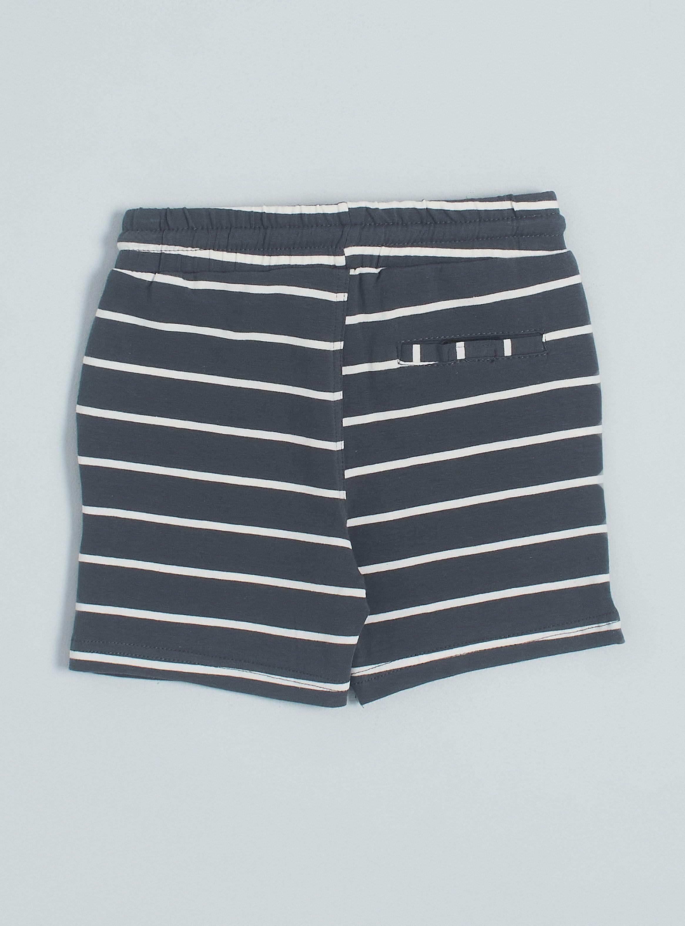 Short Rayas Gris-1