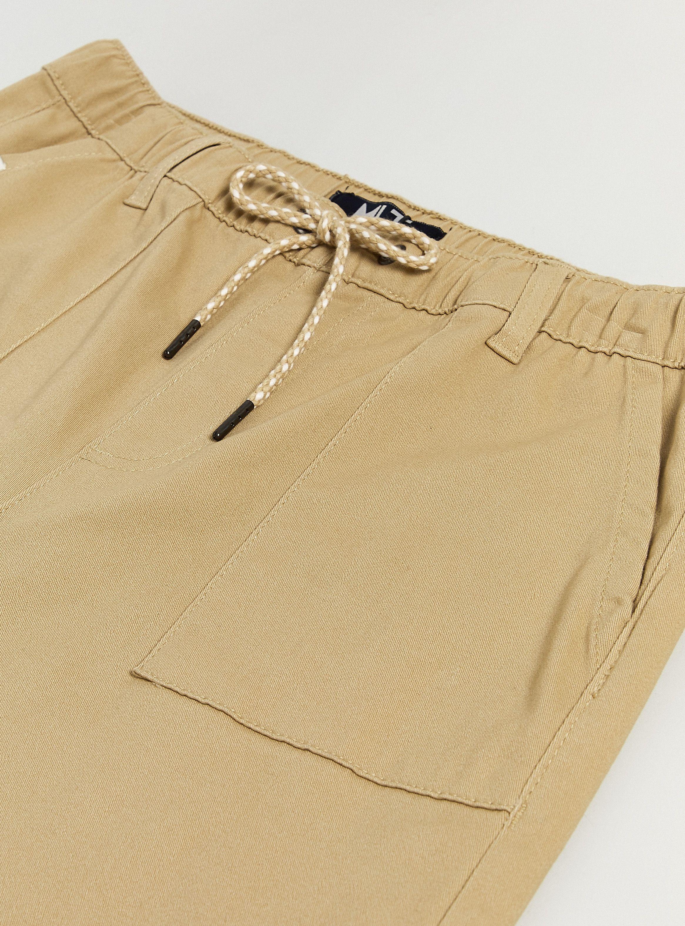 Short Liso con Cordón Bicolor-2