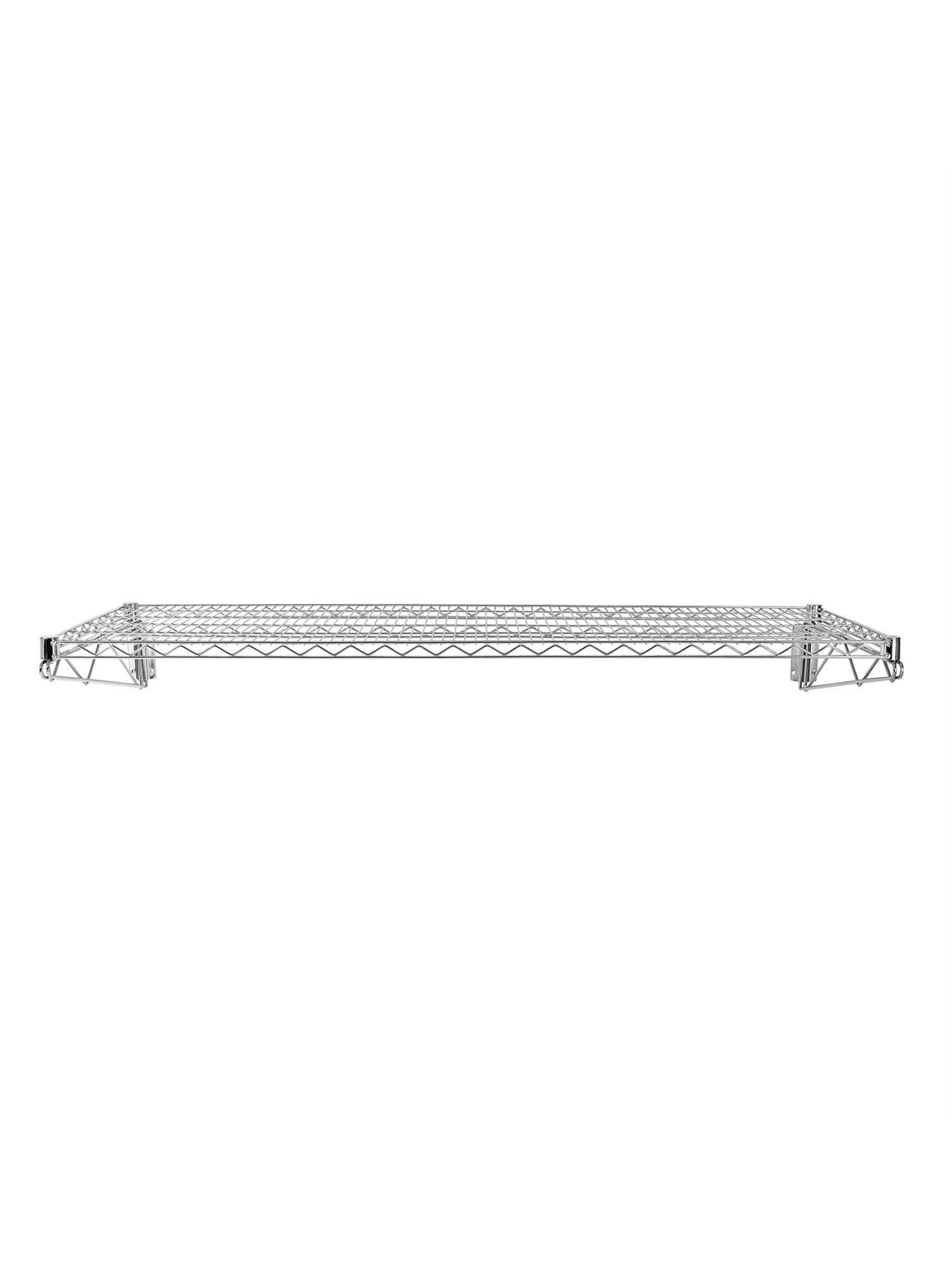 Repisa para Muro Acero Cromado 46 x 152 cm-1