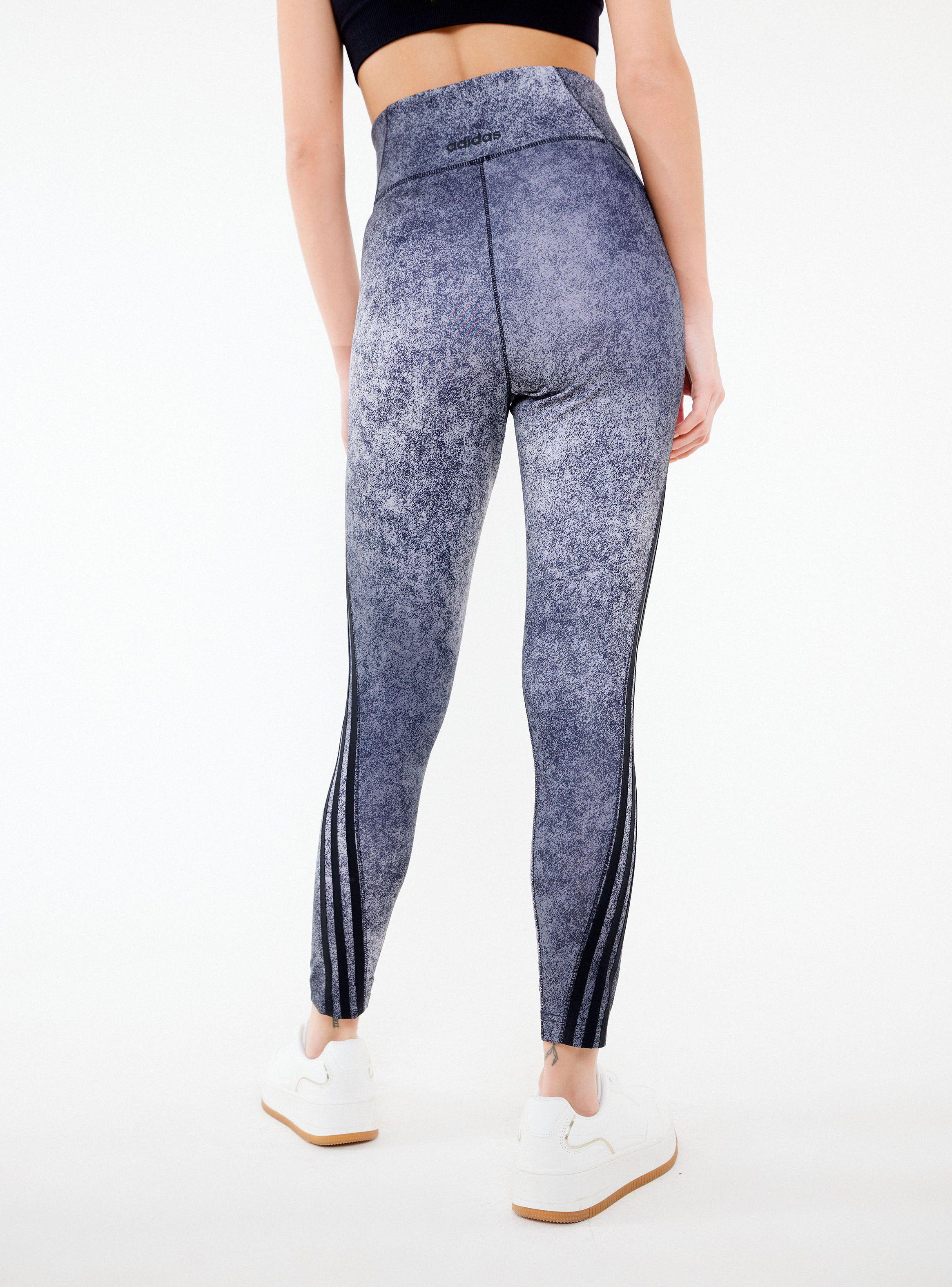 Calza Adidas Print Stripes Talla 36-1