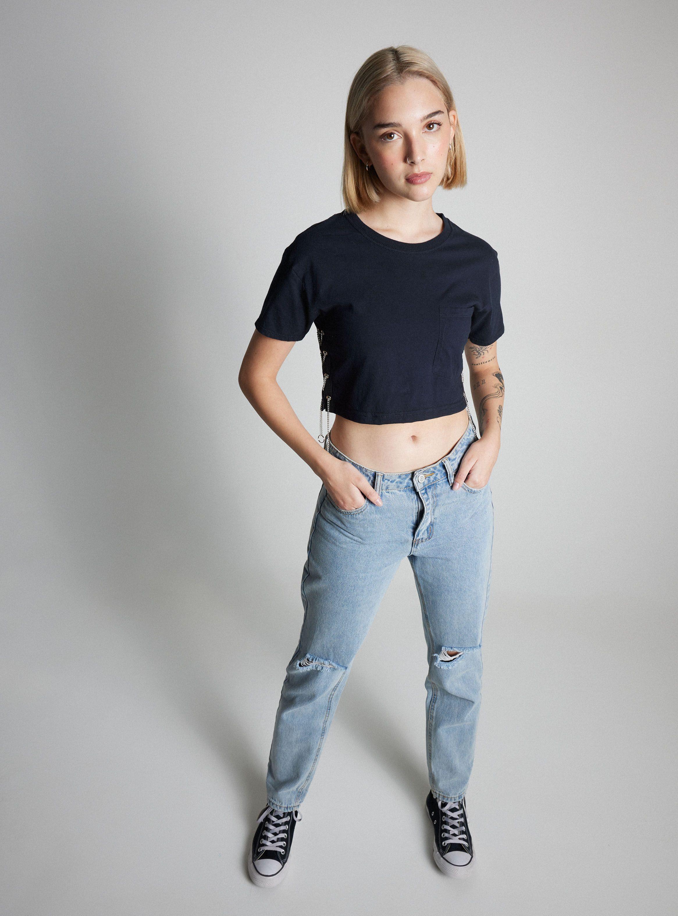 Top Lovemade Cadenas Bolsill Talla S-3