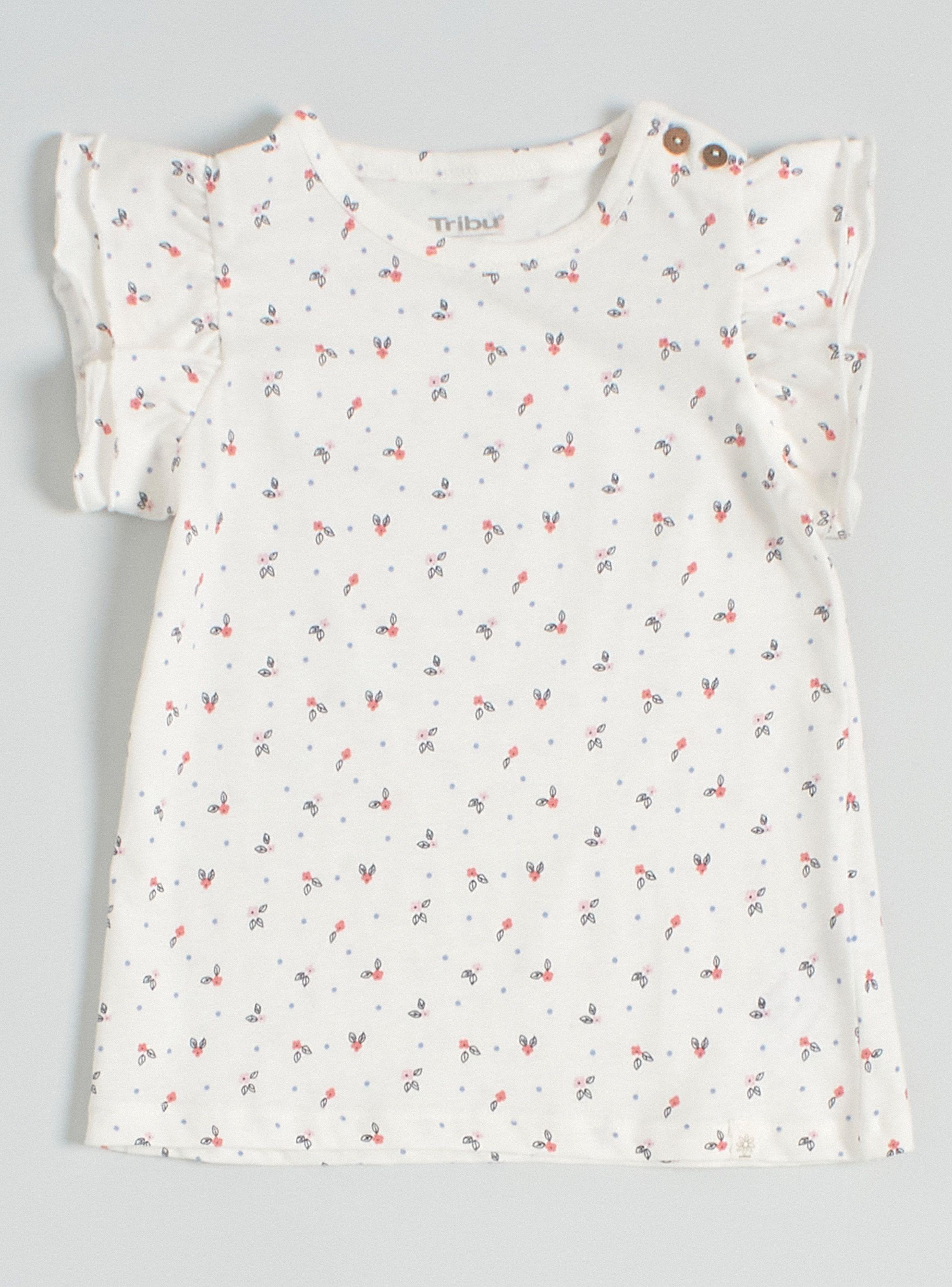 Polera Estampada Completa con Doble Manga-0