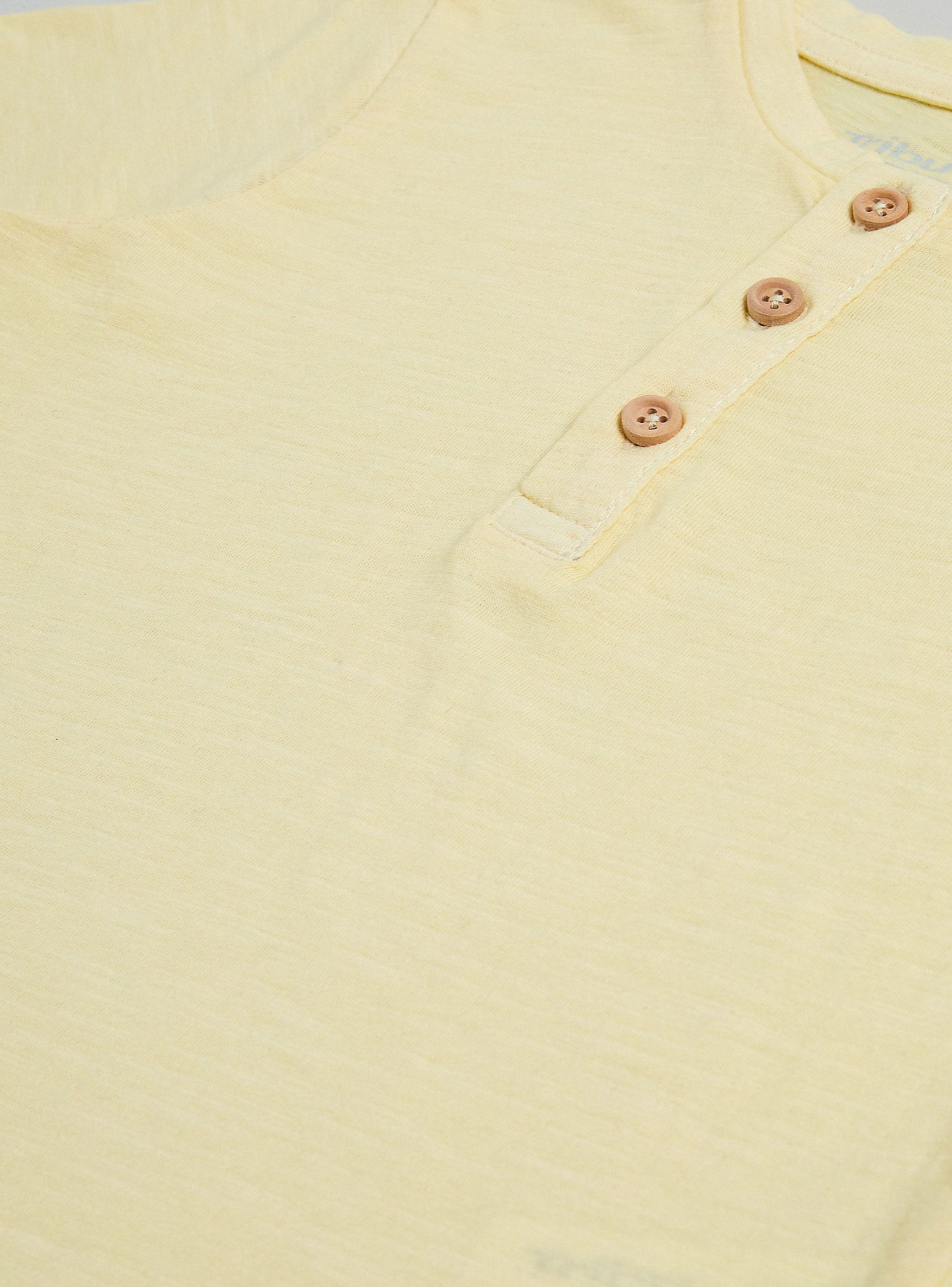 Polera Lisa con Botones Delantero 1-2