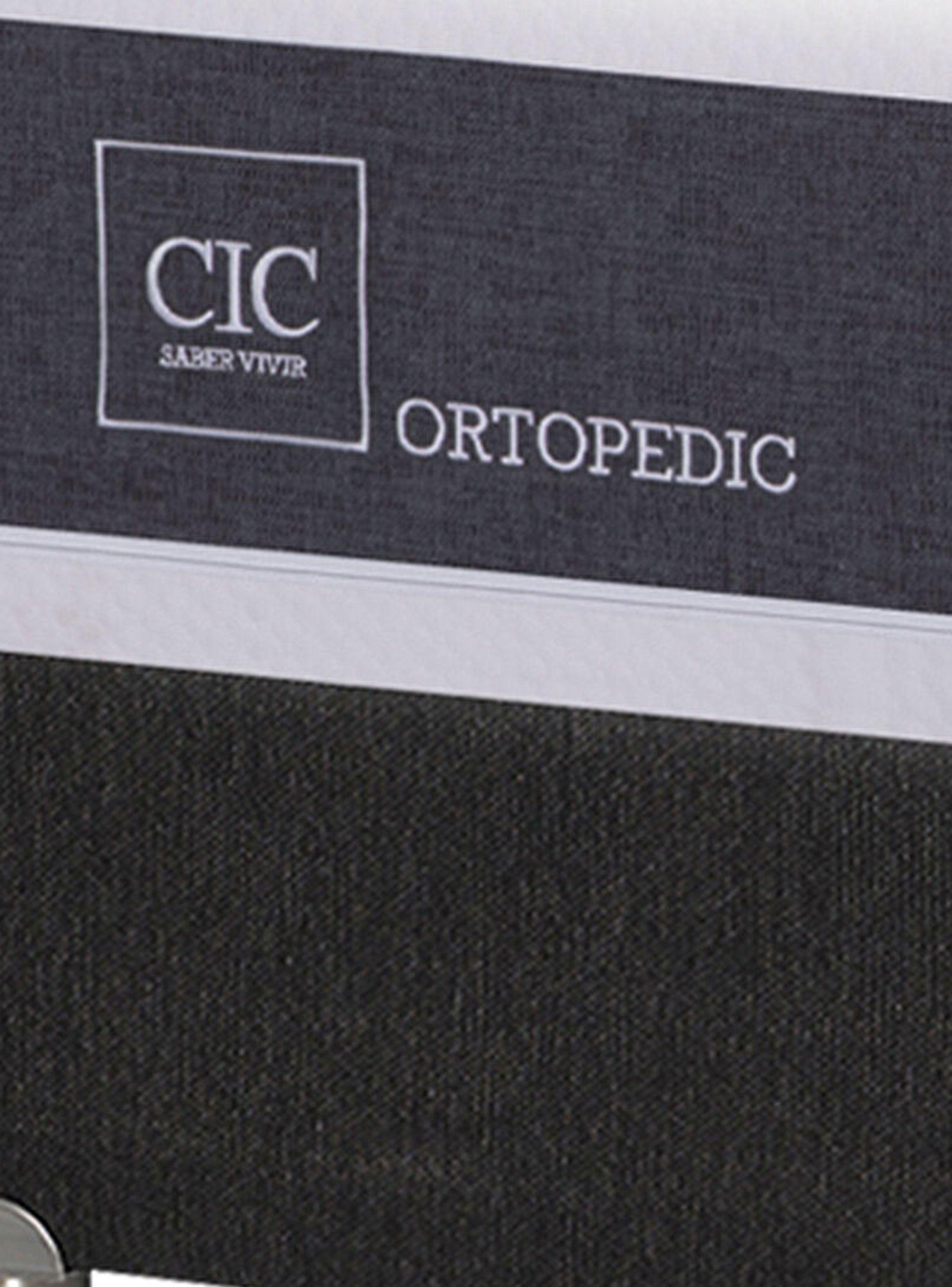 Box Spring New Ortopedic B5 Black 1 Plaza + Set New Gales Sin Textil-2