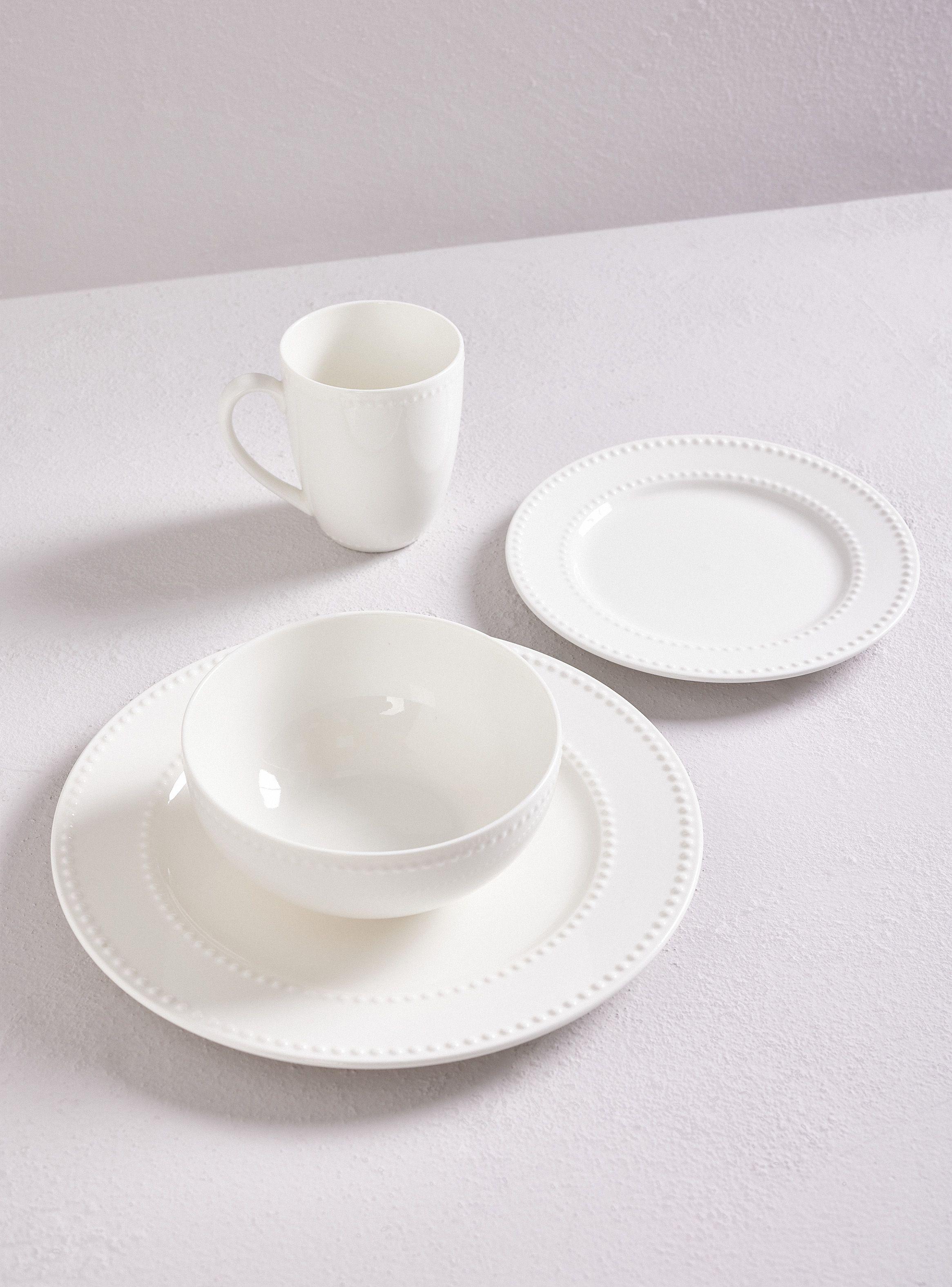 Set Vajilla 24 Piezas Dots Porcelana-2