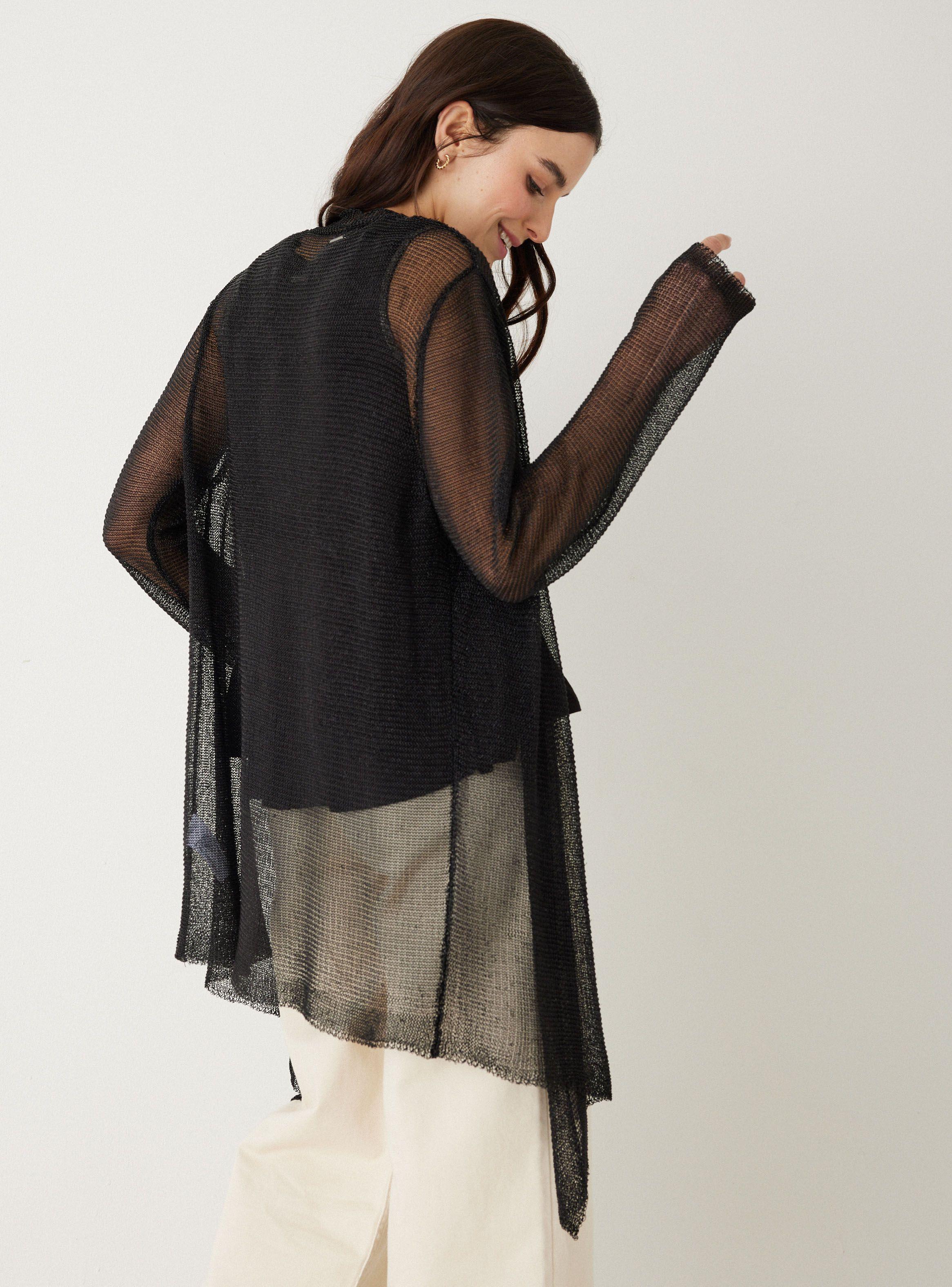 Blusa Tejido con Cinta Metalizada-1
