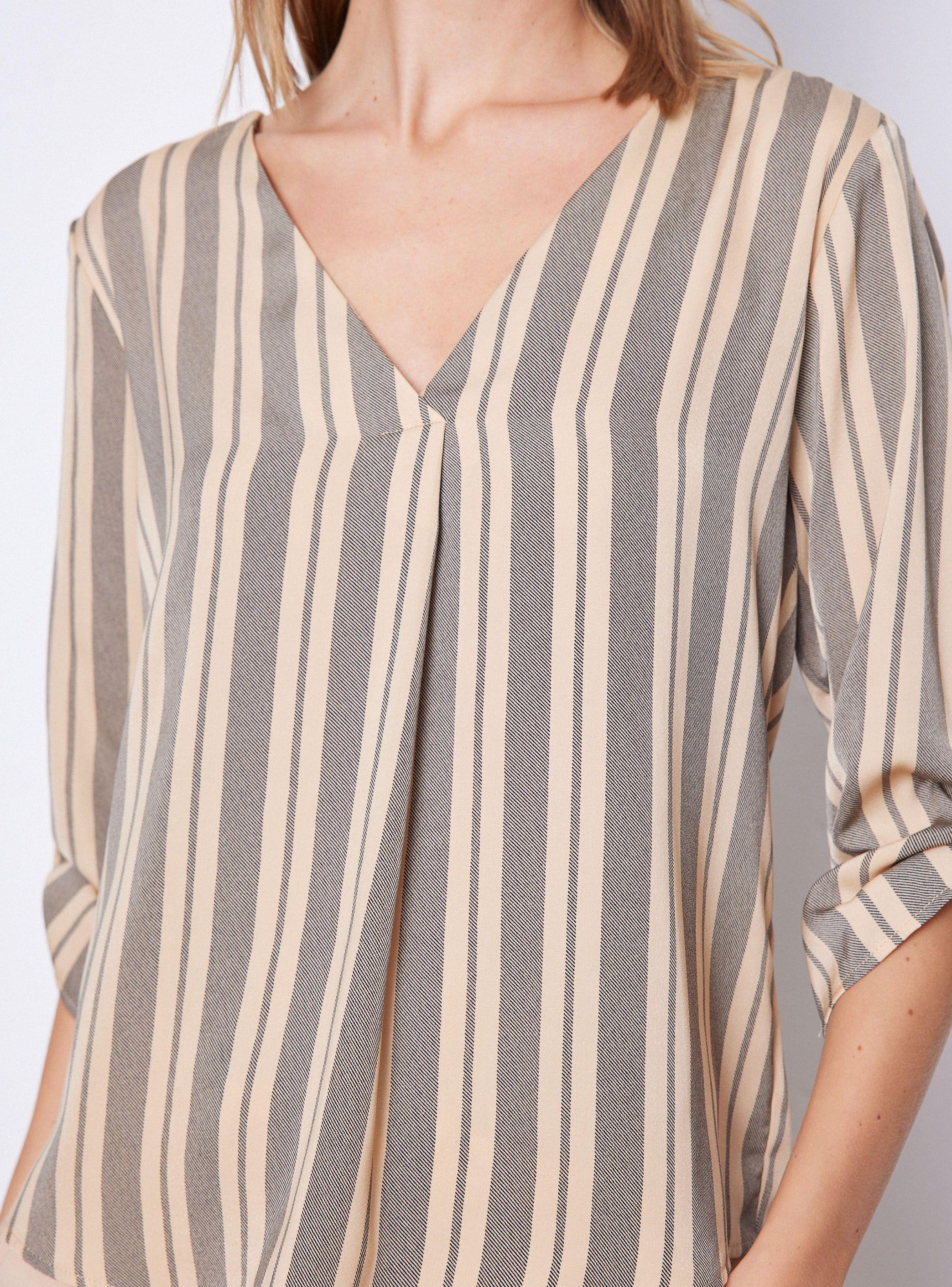 Blusa Detalle En Mangas-3