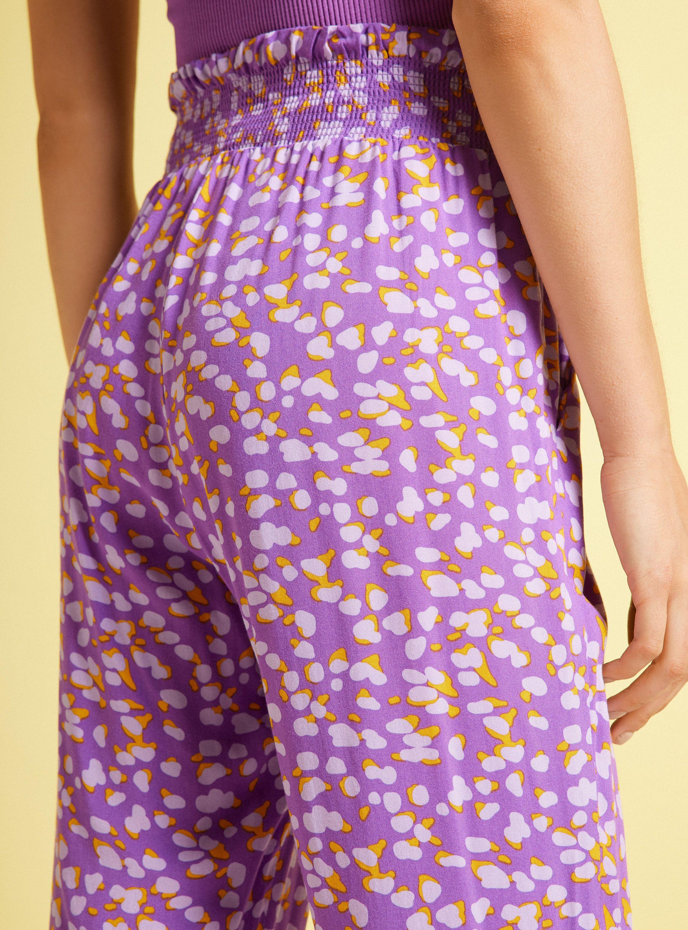 Pantalón Tipo Bombacho Cintura Elasticada-3