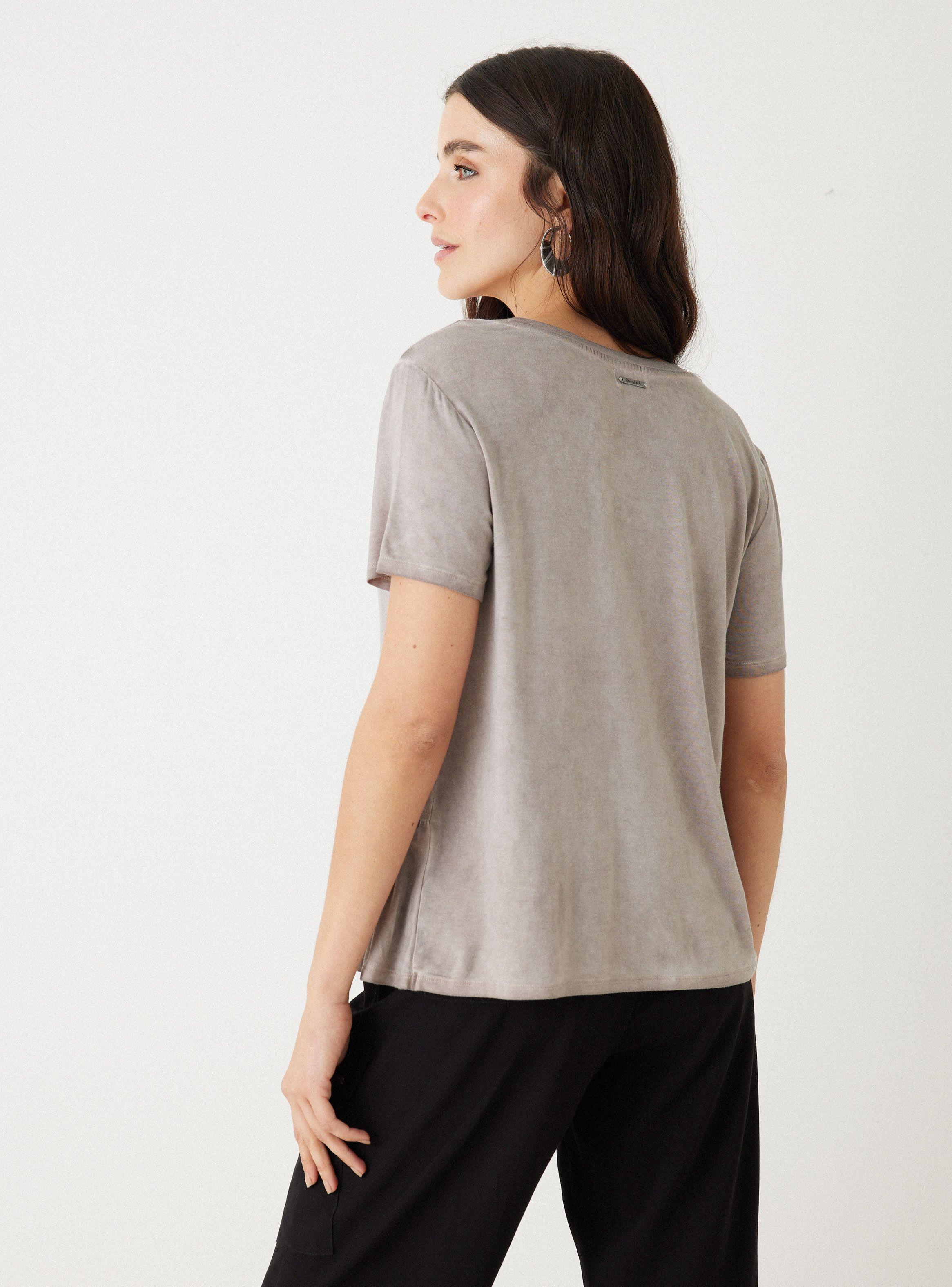 Polera Detalle de Volante Irregular-1