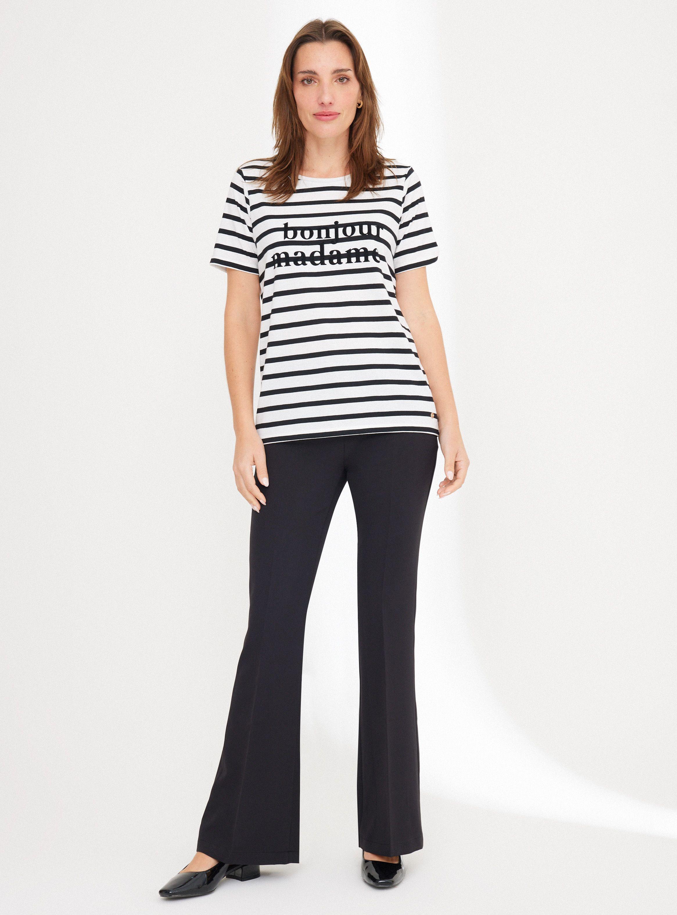 Polera Rayada con Texto-4
