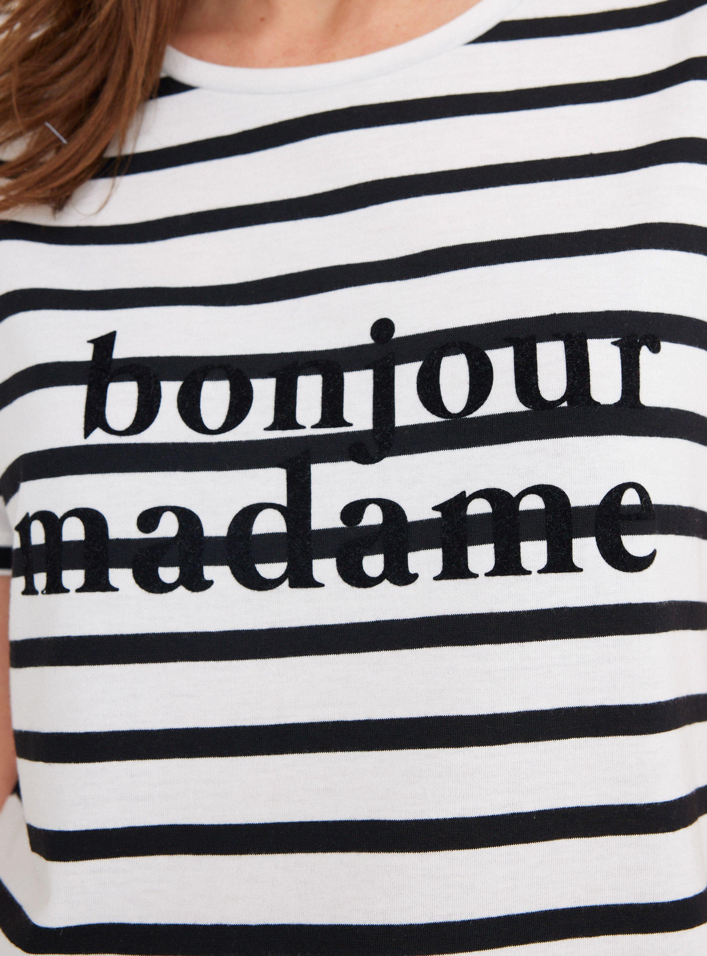Polera Rayada con Texto-3