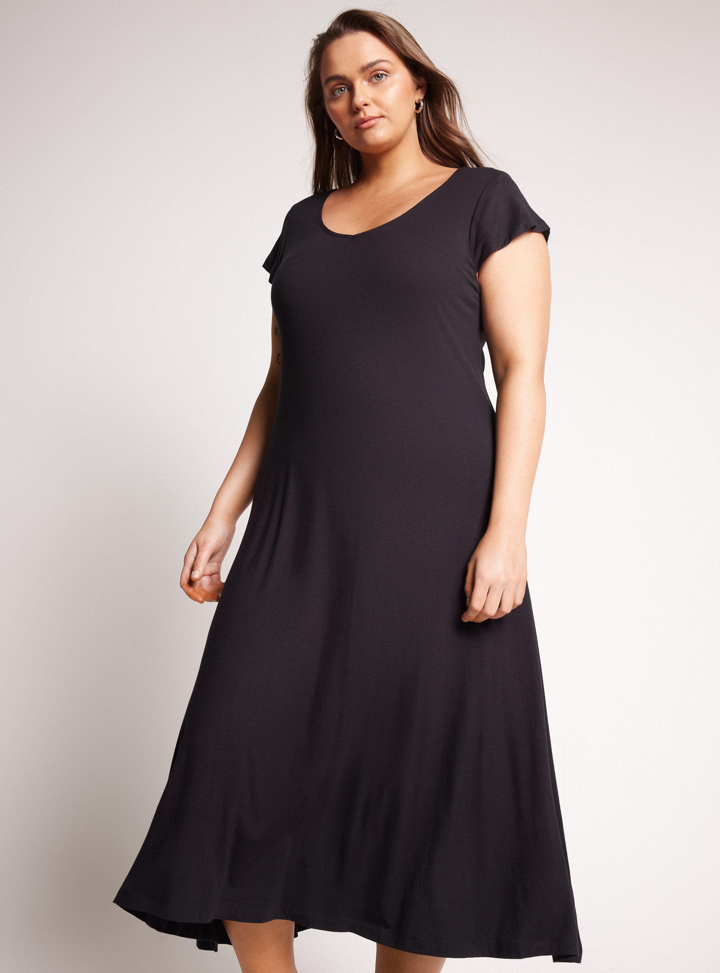 Vestido Midi Fluido-0