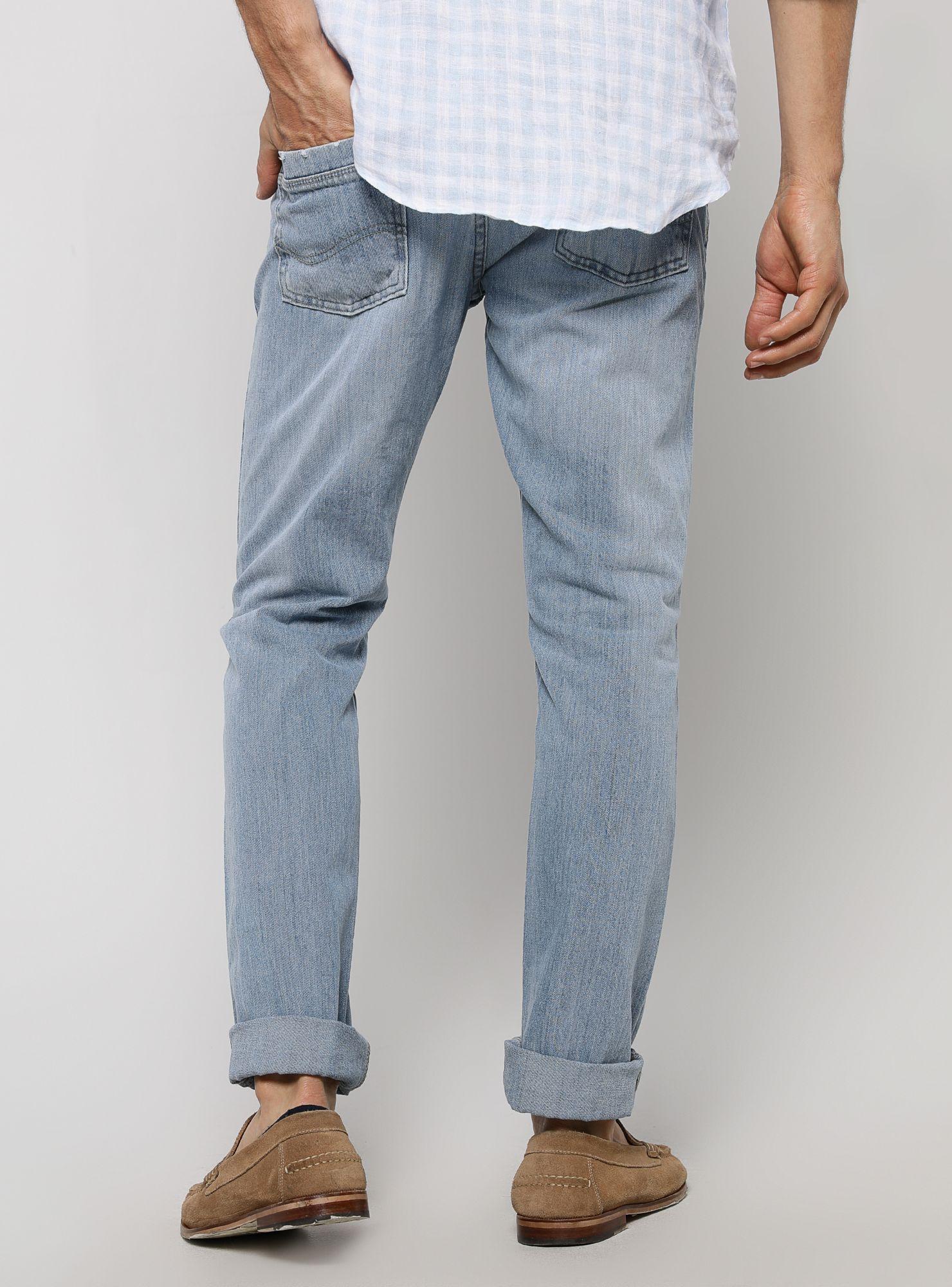 Jeans Cash Slim Fit Liso Lee-1