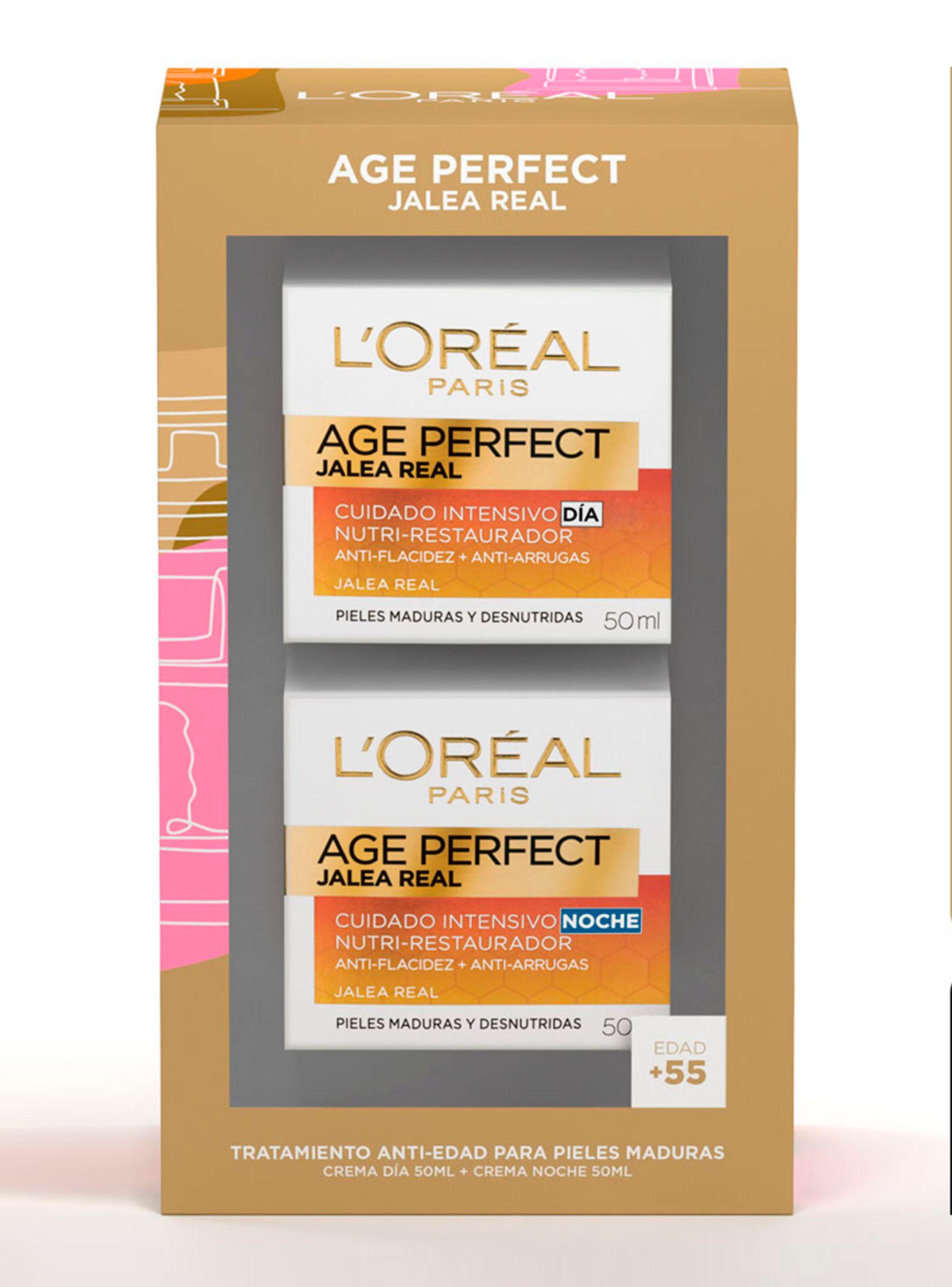 Set Dermo Expertise L'Oréal Paris Cremas Anti-Edad Jalea Real Día+Noche-0