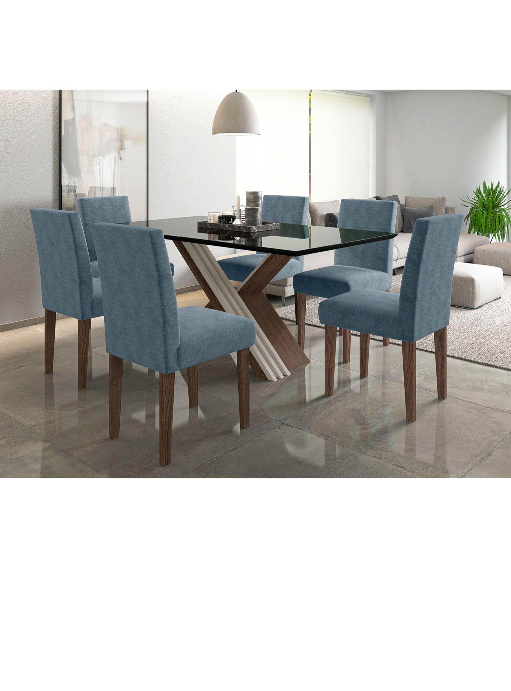 Juego Jdo&Design de Comedor Giovana + 6 Sillas Jdo&Design-4