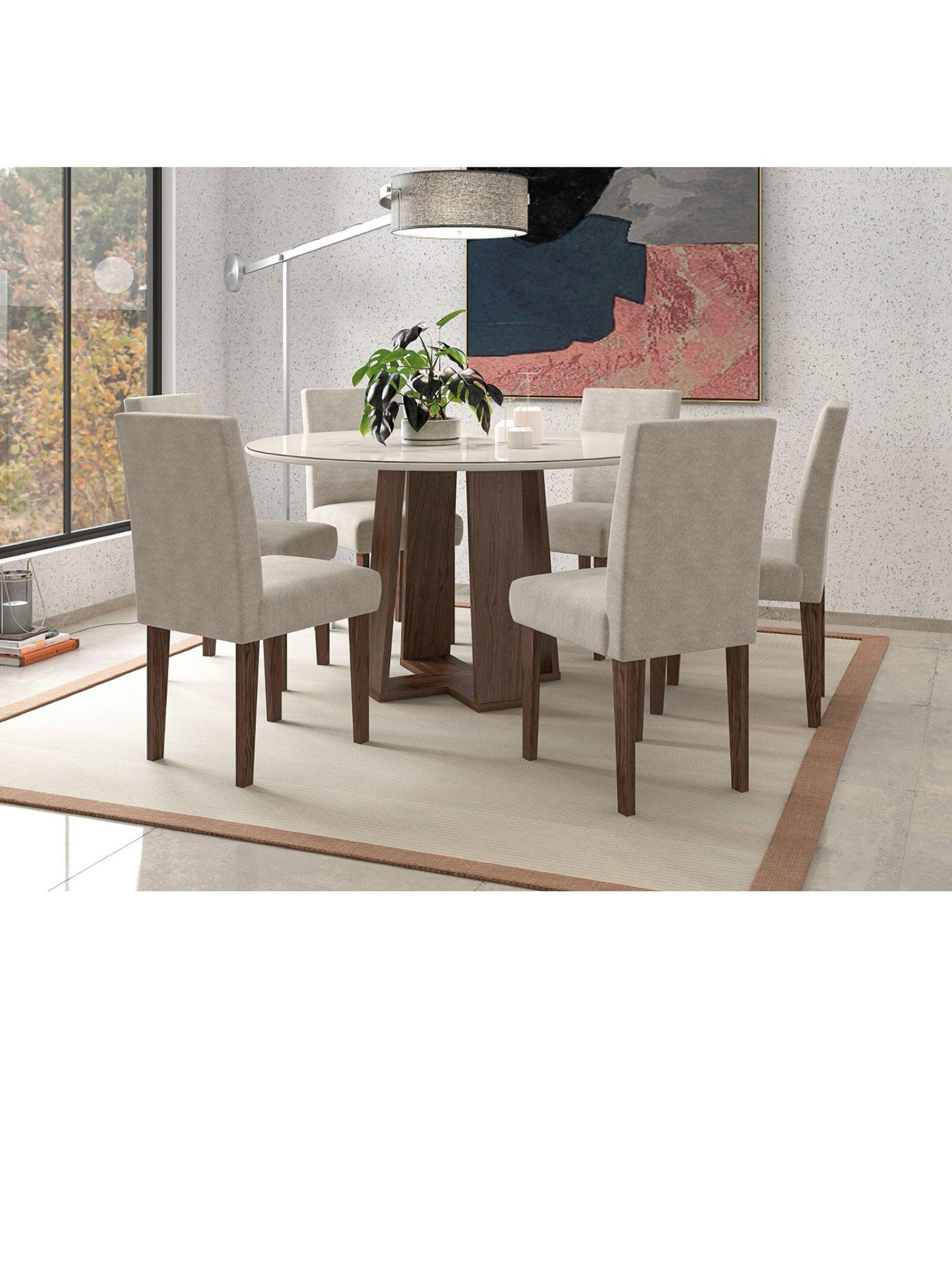 Juego de Comedor Isabela + 6 Sillas Jdo&Design-4