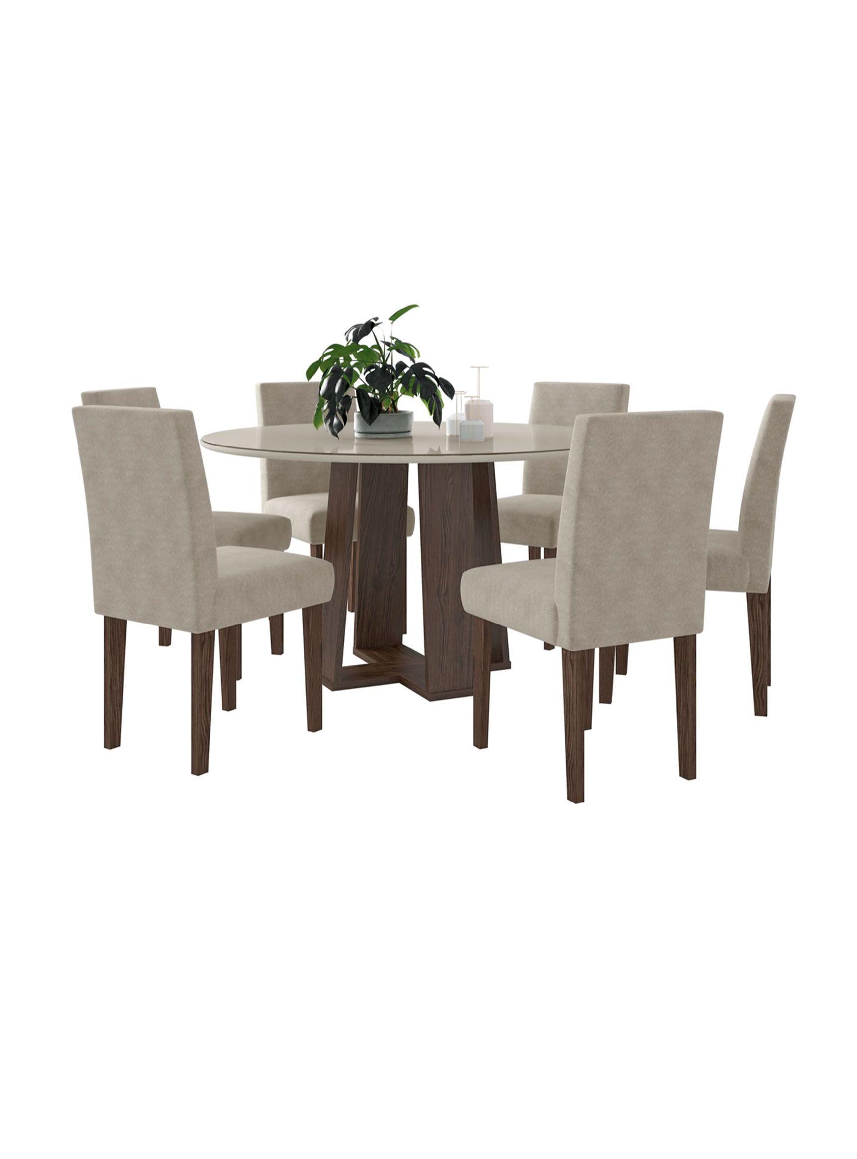Juego de Comedor Isabela + 6 Sillas Jdo&Design-0