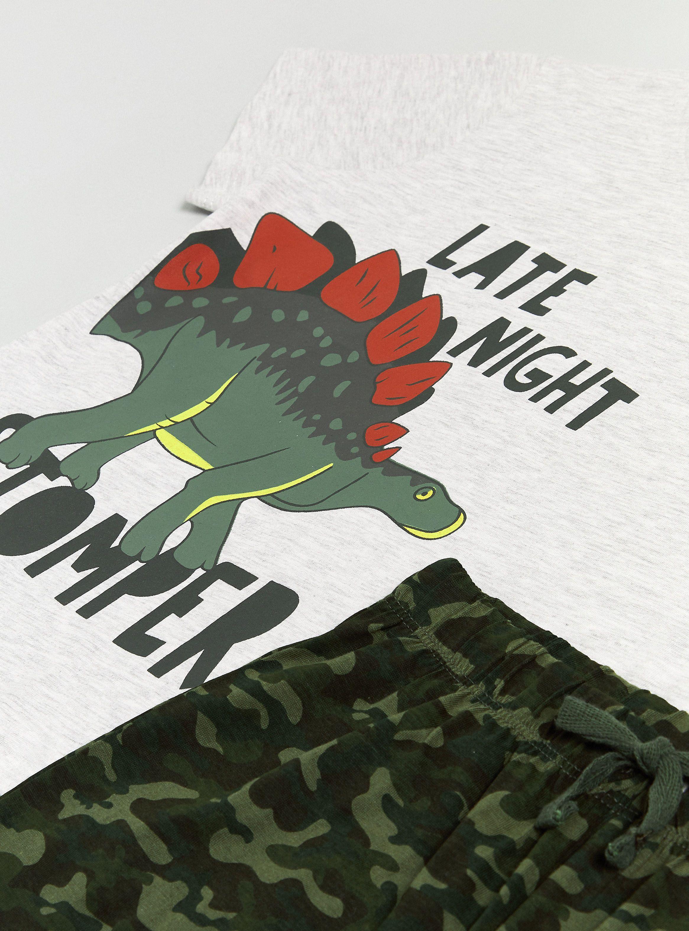 Pijama Corto Estampado Print-2