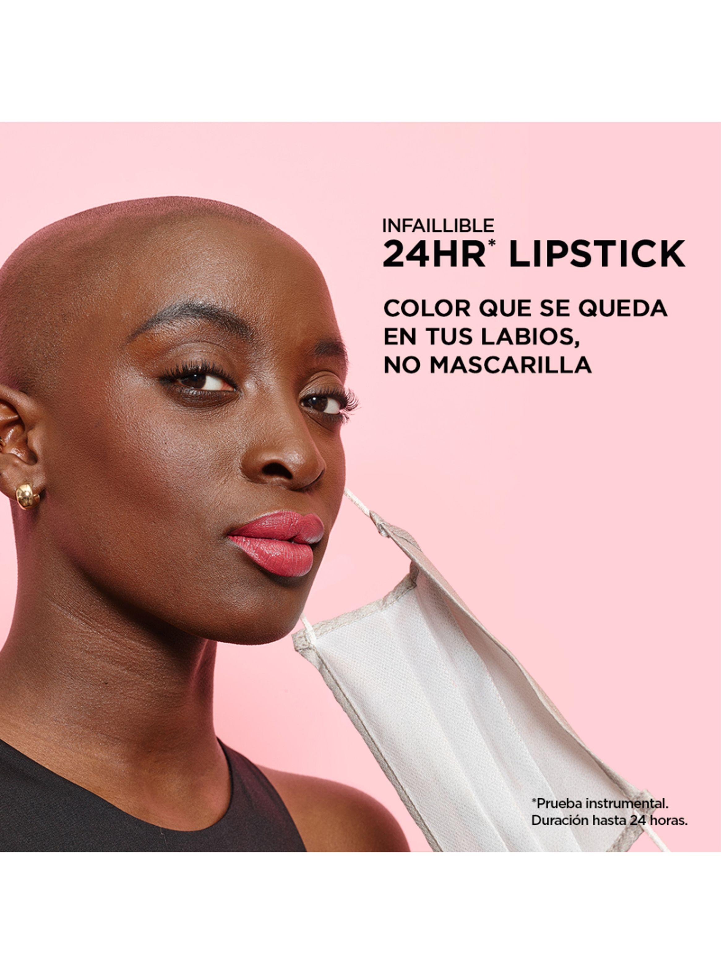 Labial Infallible 24h 2-Step 302 Rose Eternite-3
