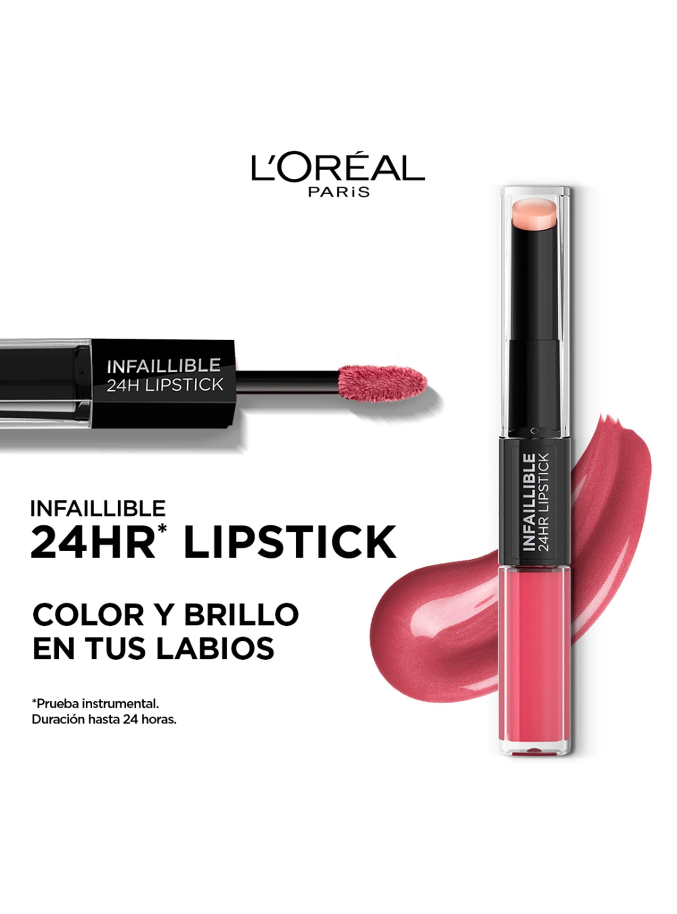 Labial Infallible 24h 2-Step 804 Metro Proof Ros-2
