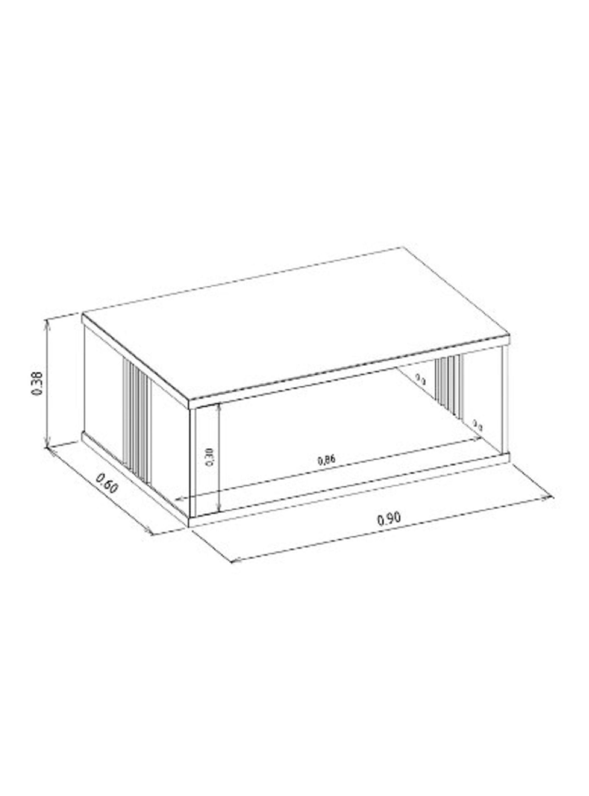 Mesa de Centro Bonito Jdo&Design-1