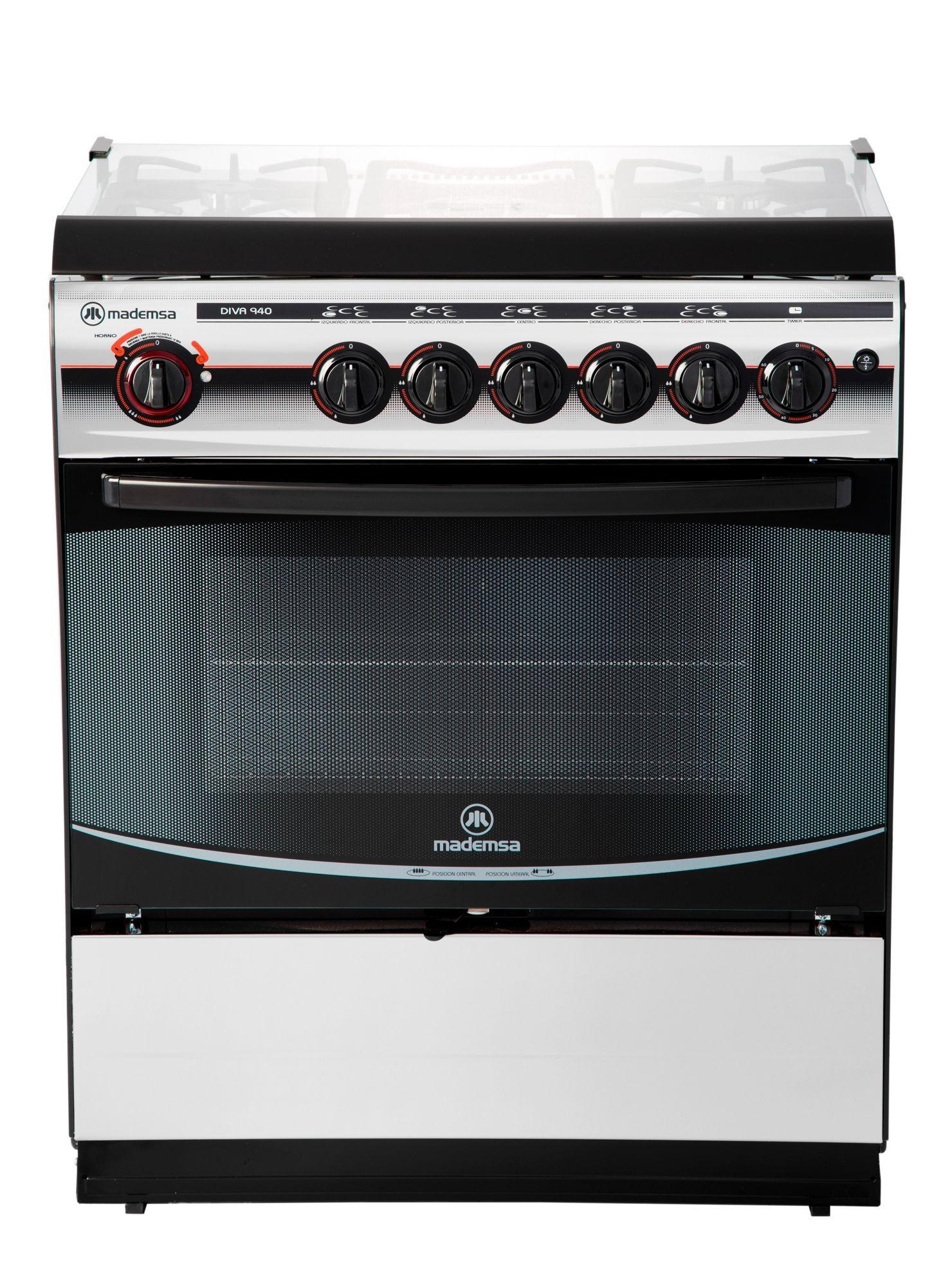 Cocina a Gas Mademsa Diva 940 5 Quemadores-1