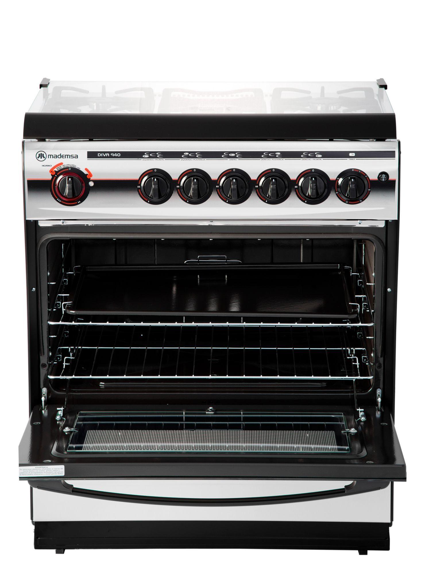 Cocina a Gas Mademsa Diva 940 5 Quemadores-7