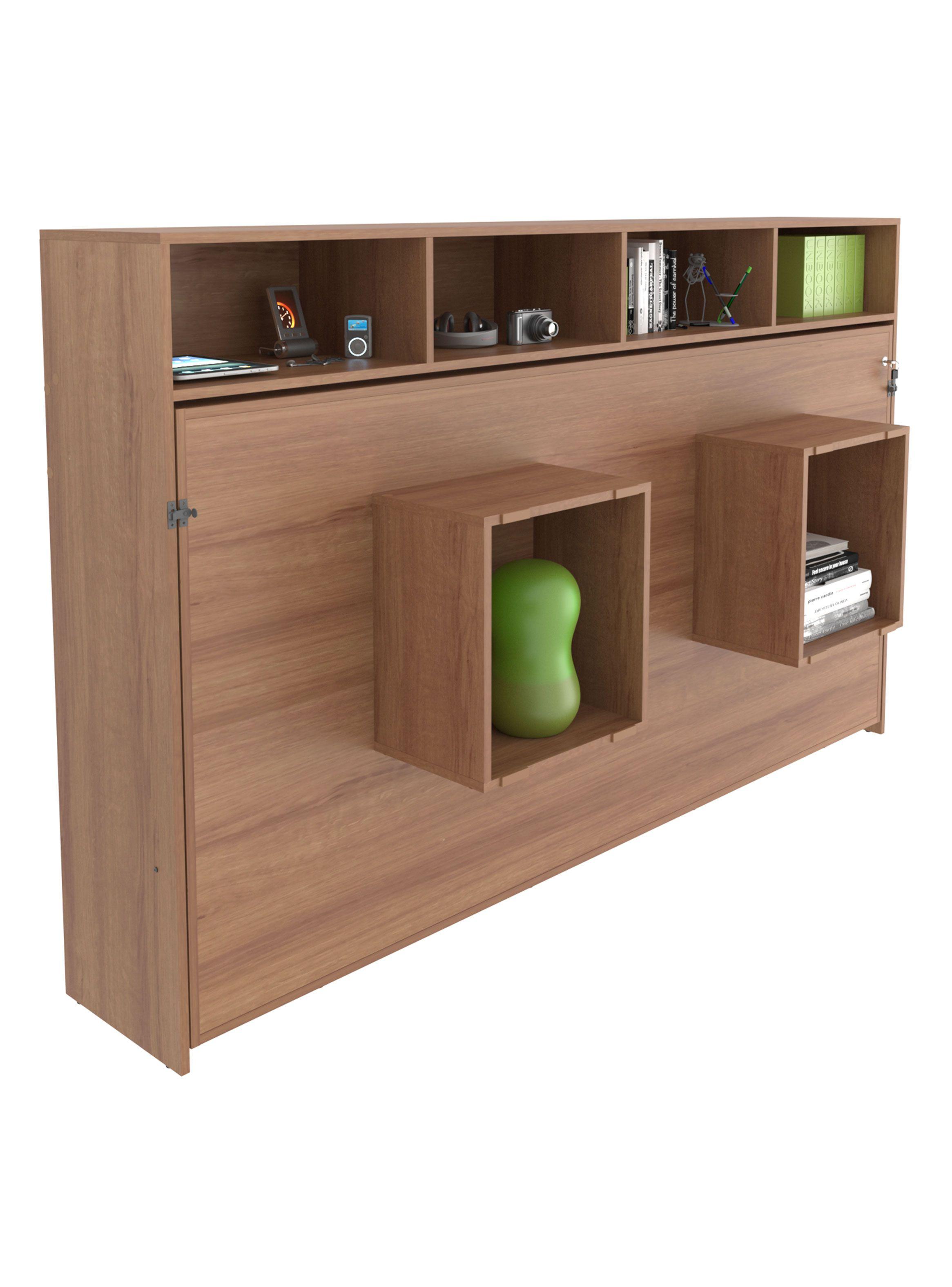 Cama Funcional 1 Plaza Somier Abatible Lateral-2