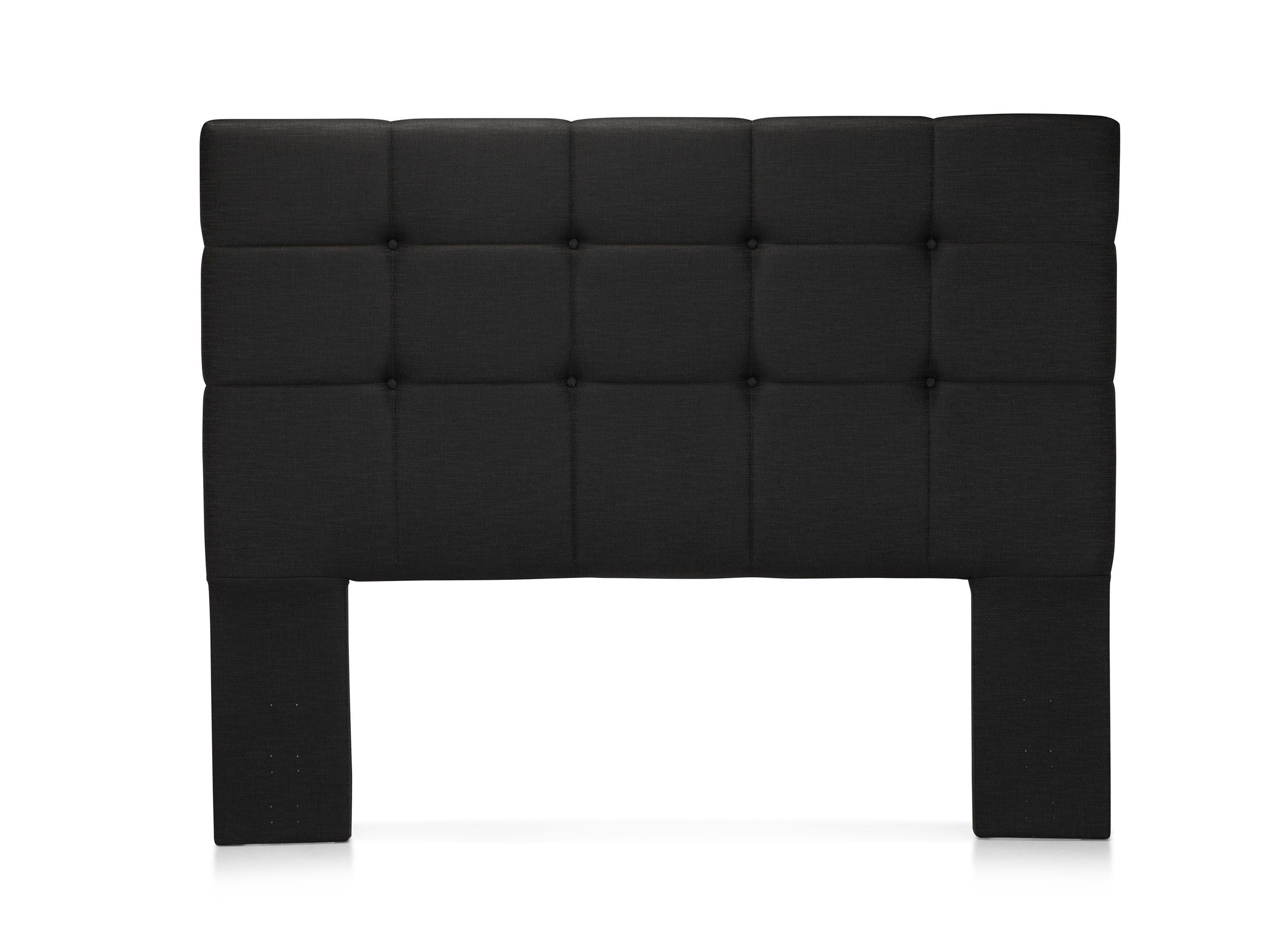 Box Spring Tempo 2 Plazas Base Dividida + Set Muebles Issey Gráfito + Textil-1