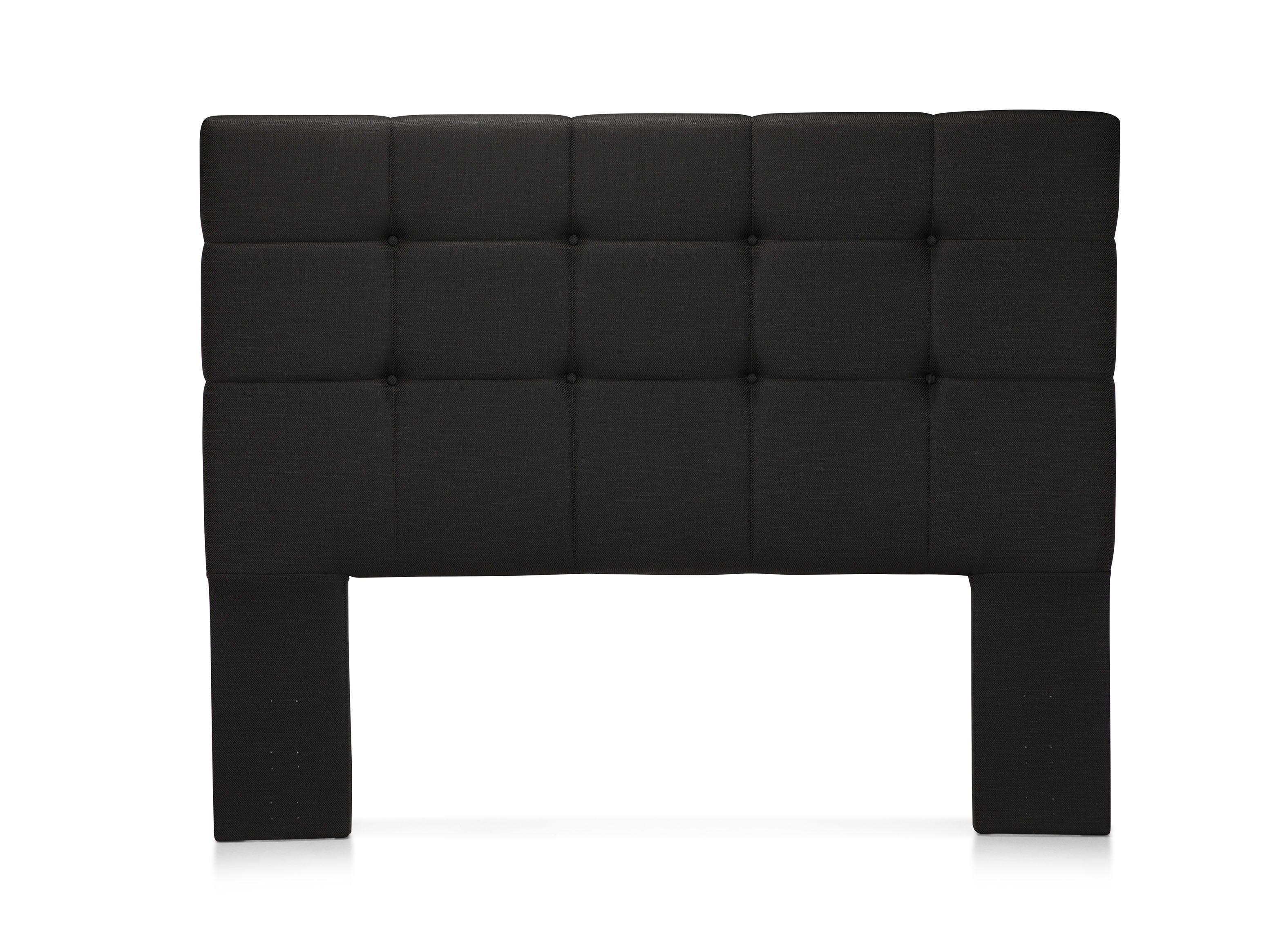 Box Spring Tempo 2 Plazas Base Dividida + Set Muebles Issey Gráfito + Plumón-1