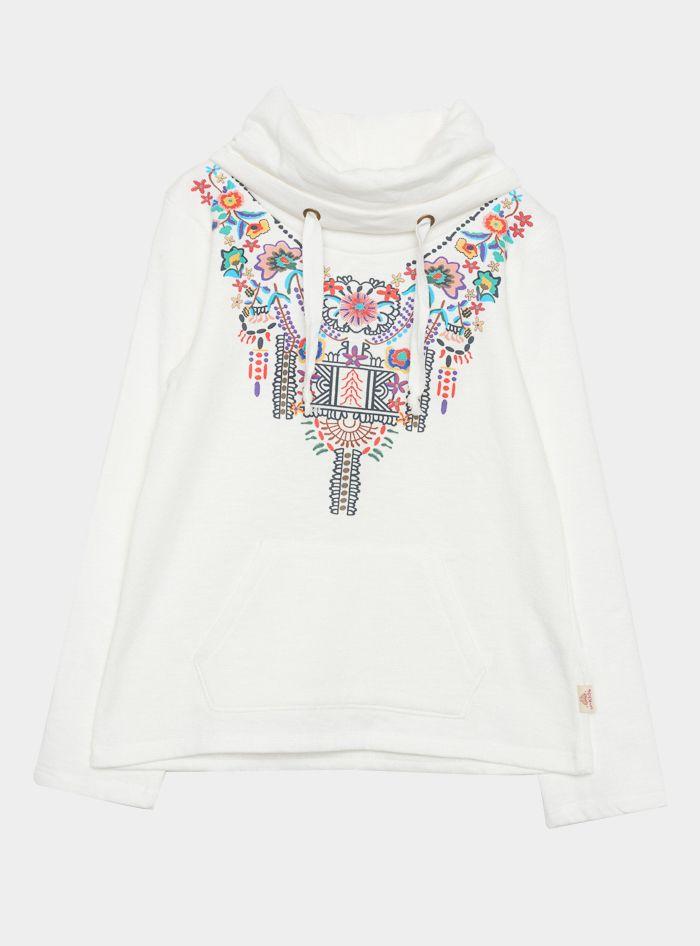 Polerón Niña Floral Urbano Umbrale Kids-0