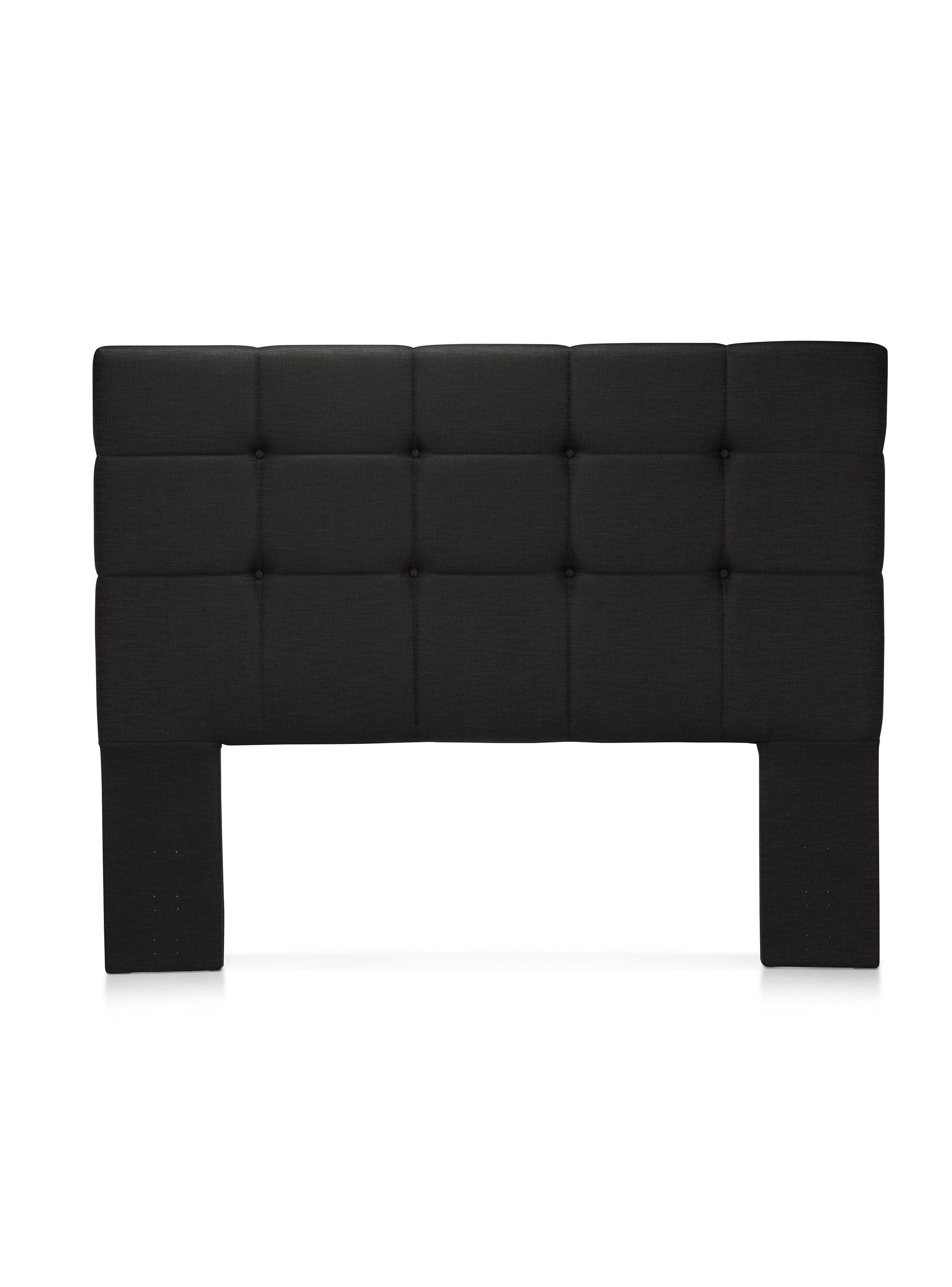 Box Spring Tempo King Base Dividida + Set Muebles Baker Grafito-2