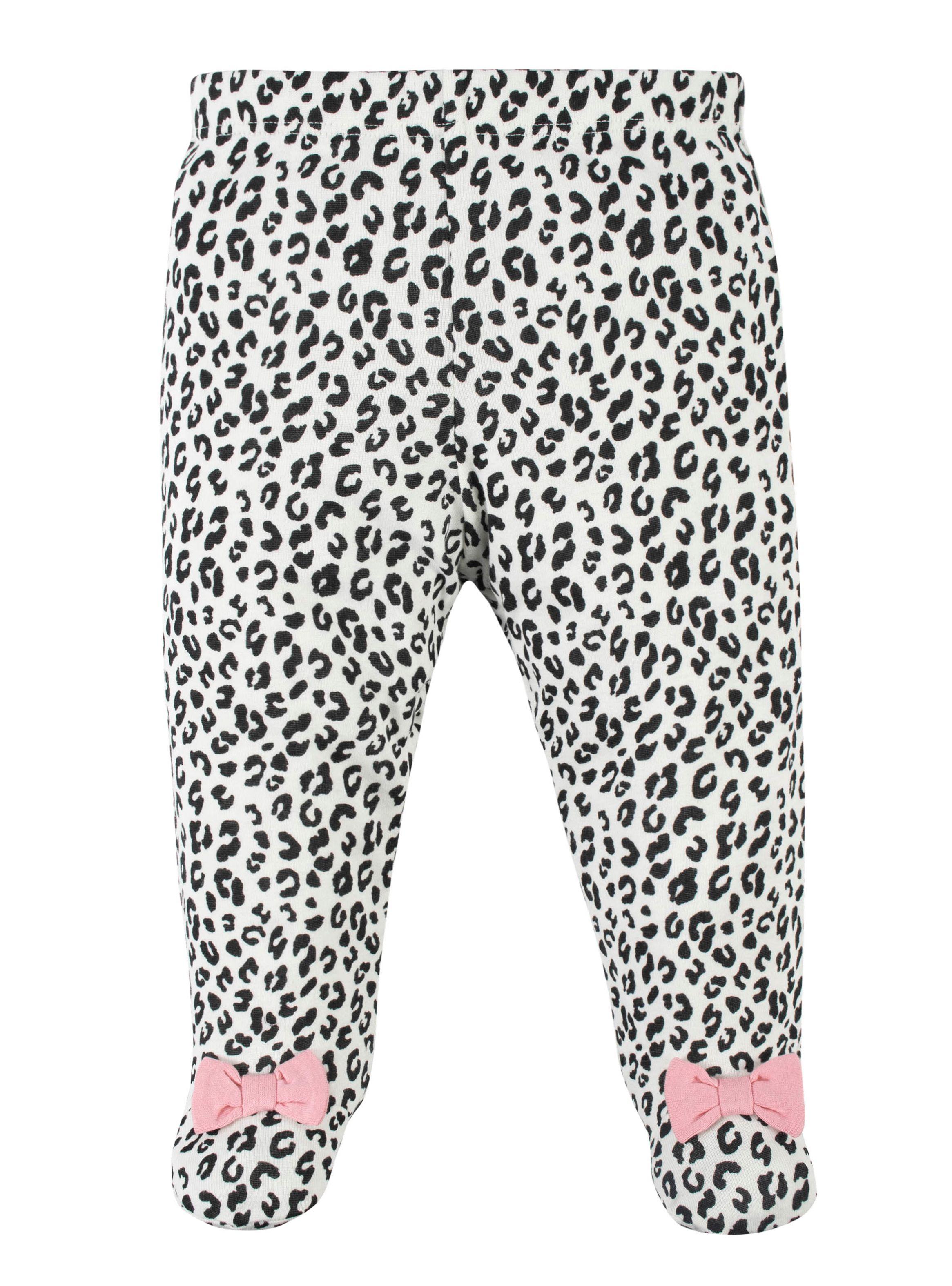 Conjunto Body Pijama + Pantalones + Gorro Leopard-3