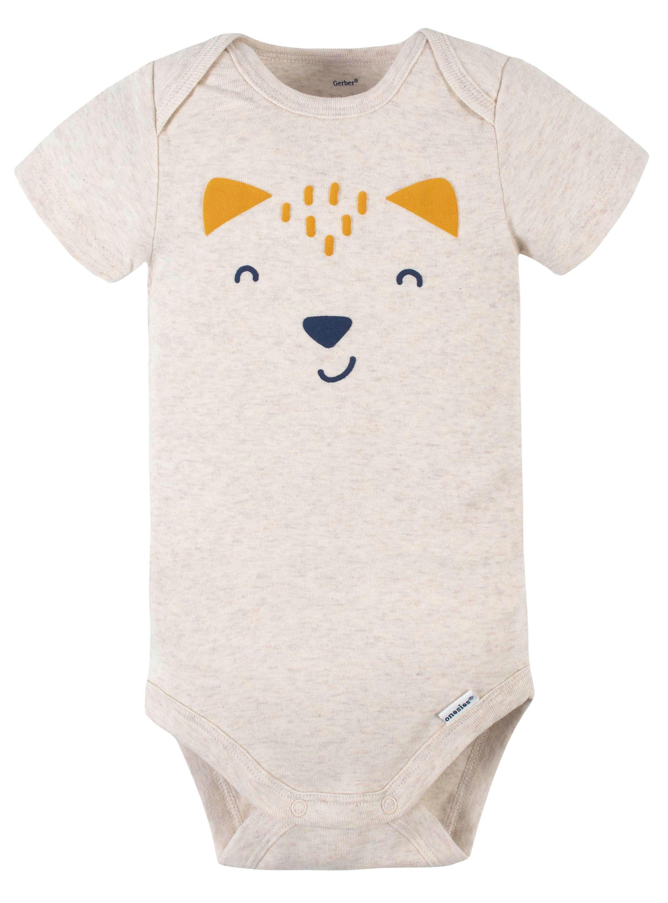 Conjunto de 4 Piezas Body Pijama + Pantalones + Gorro Fox-3