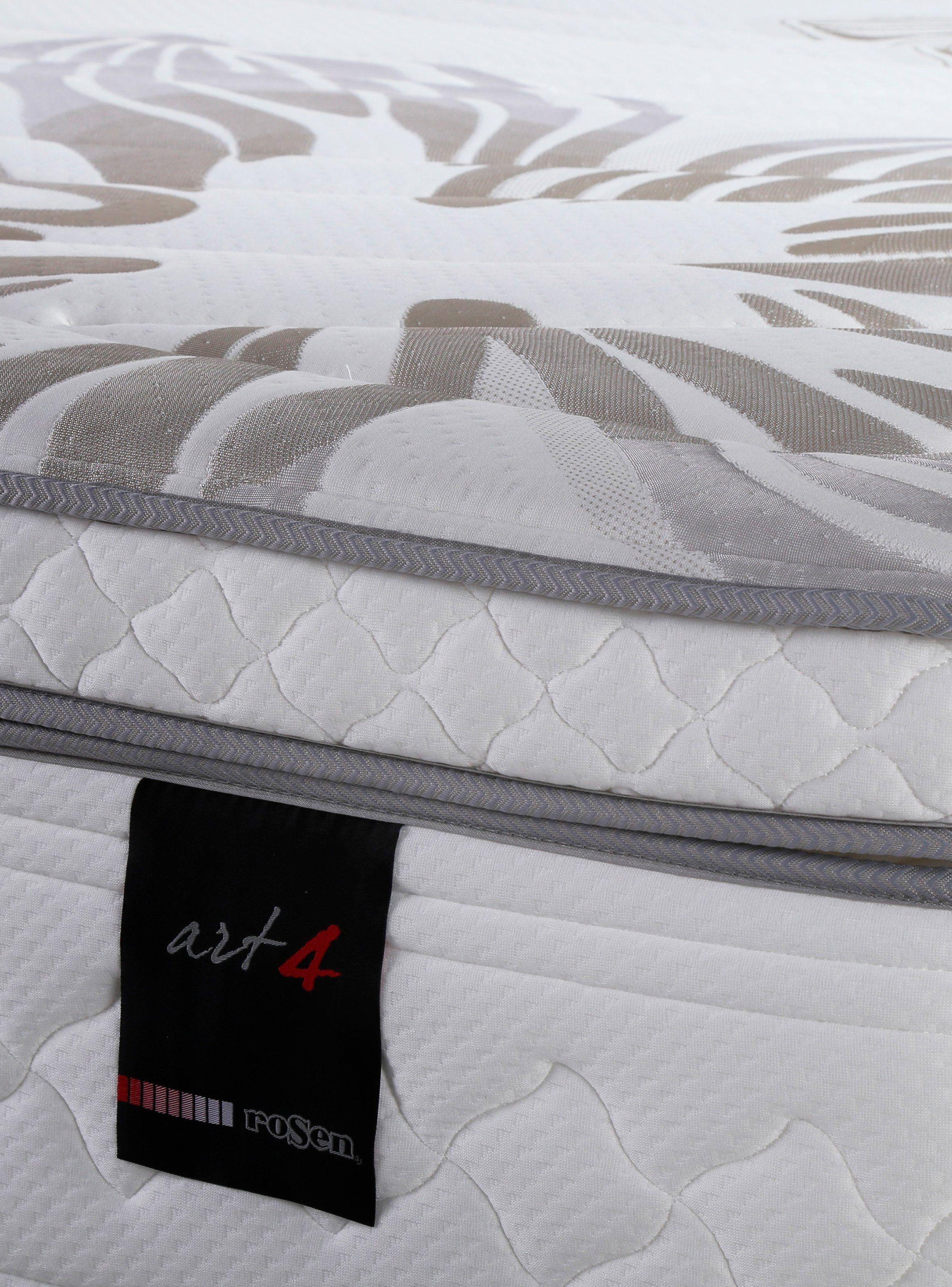 Cama Europea Art 4 King Base Dividida + Set Muebles Domenico Chocolate + Almohadas-2