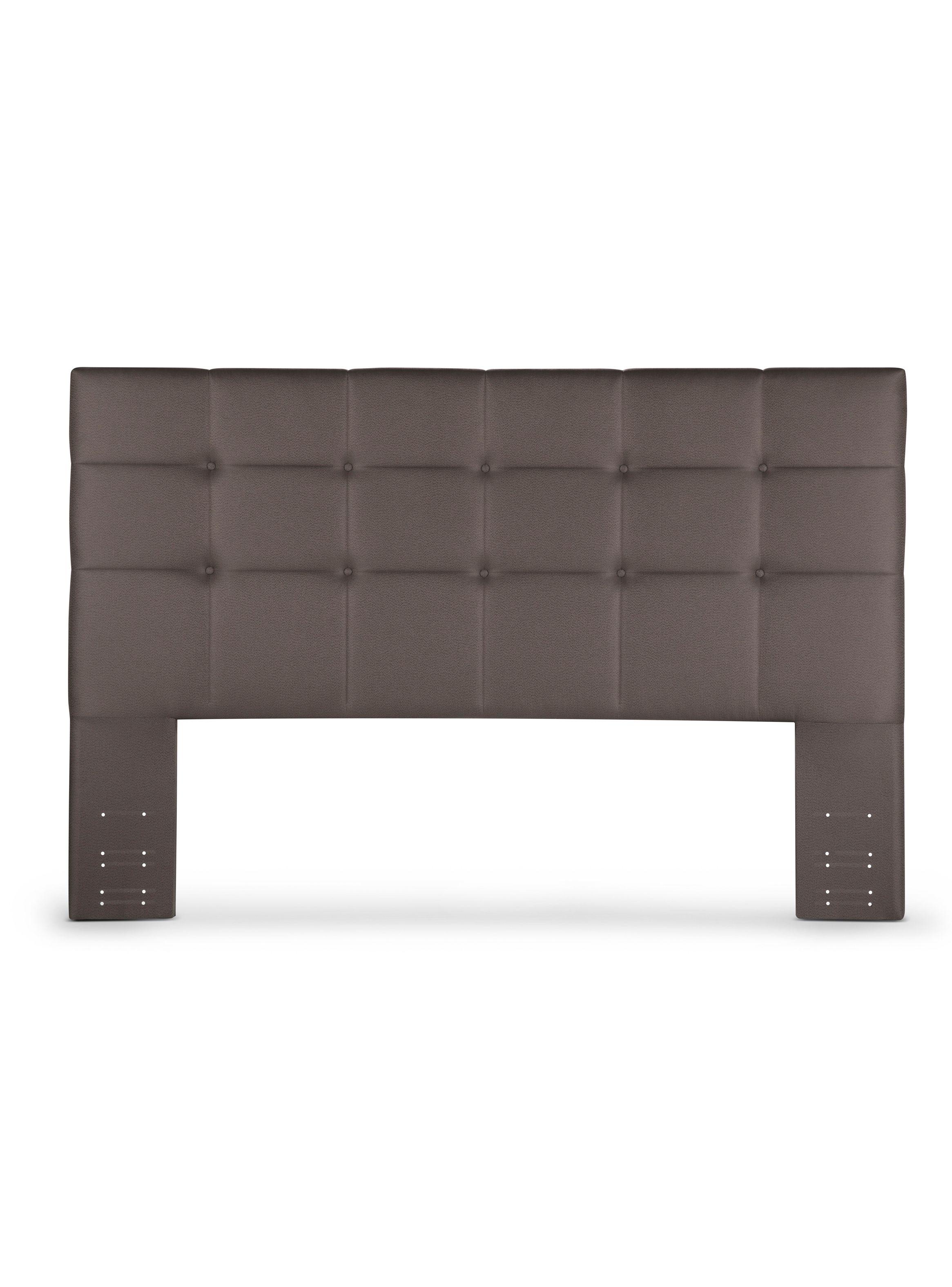 Cama Europea Art 4 King Base Dividida + Set Muebles Issey Café + Almohadas-3