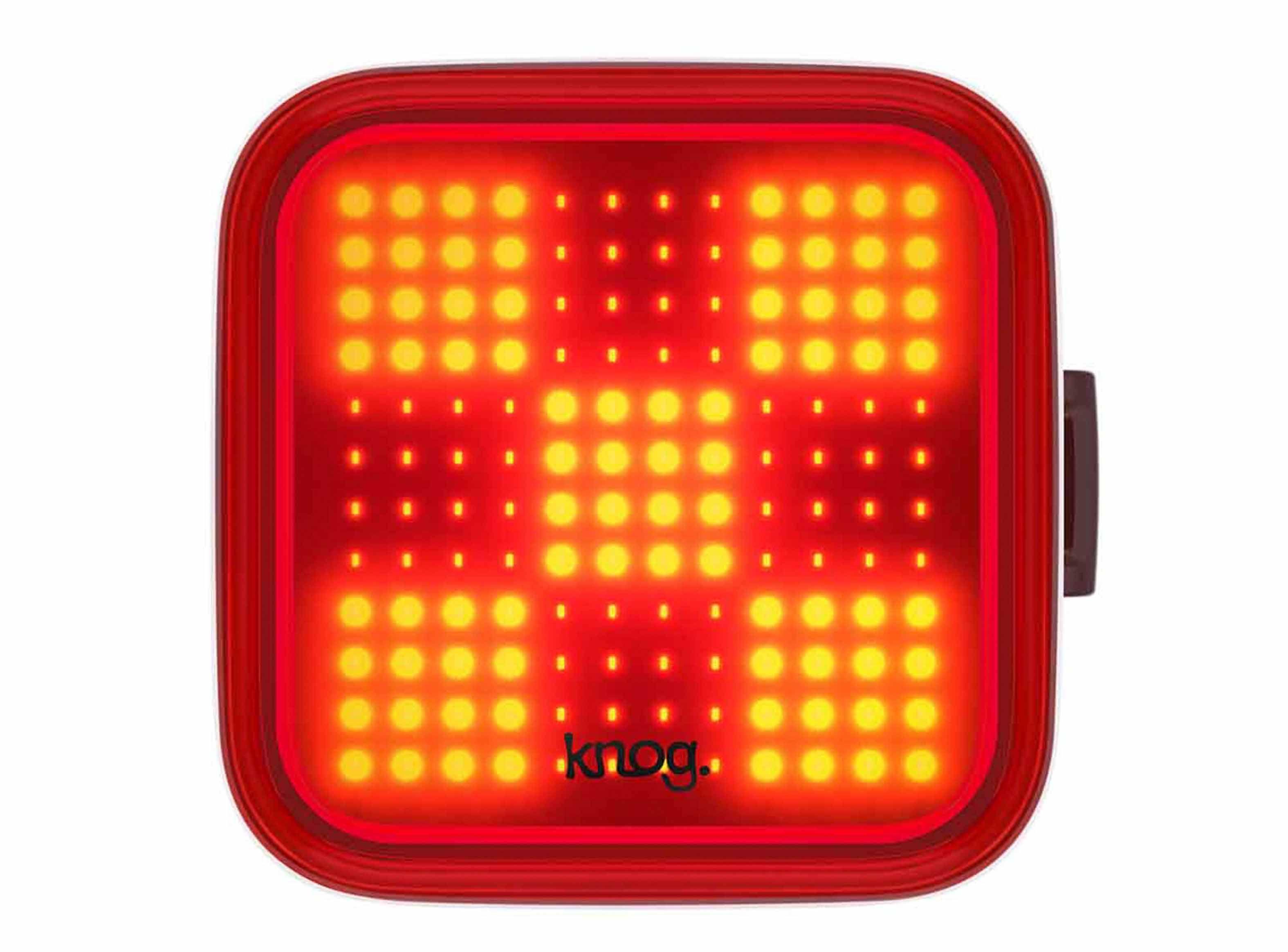 Luz Knog Trasera Bicicleta Blinder Grid Black-0
