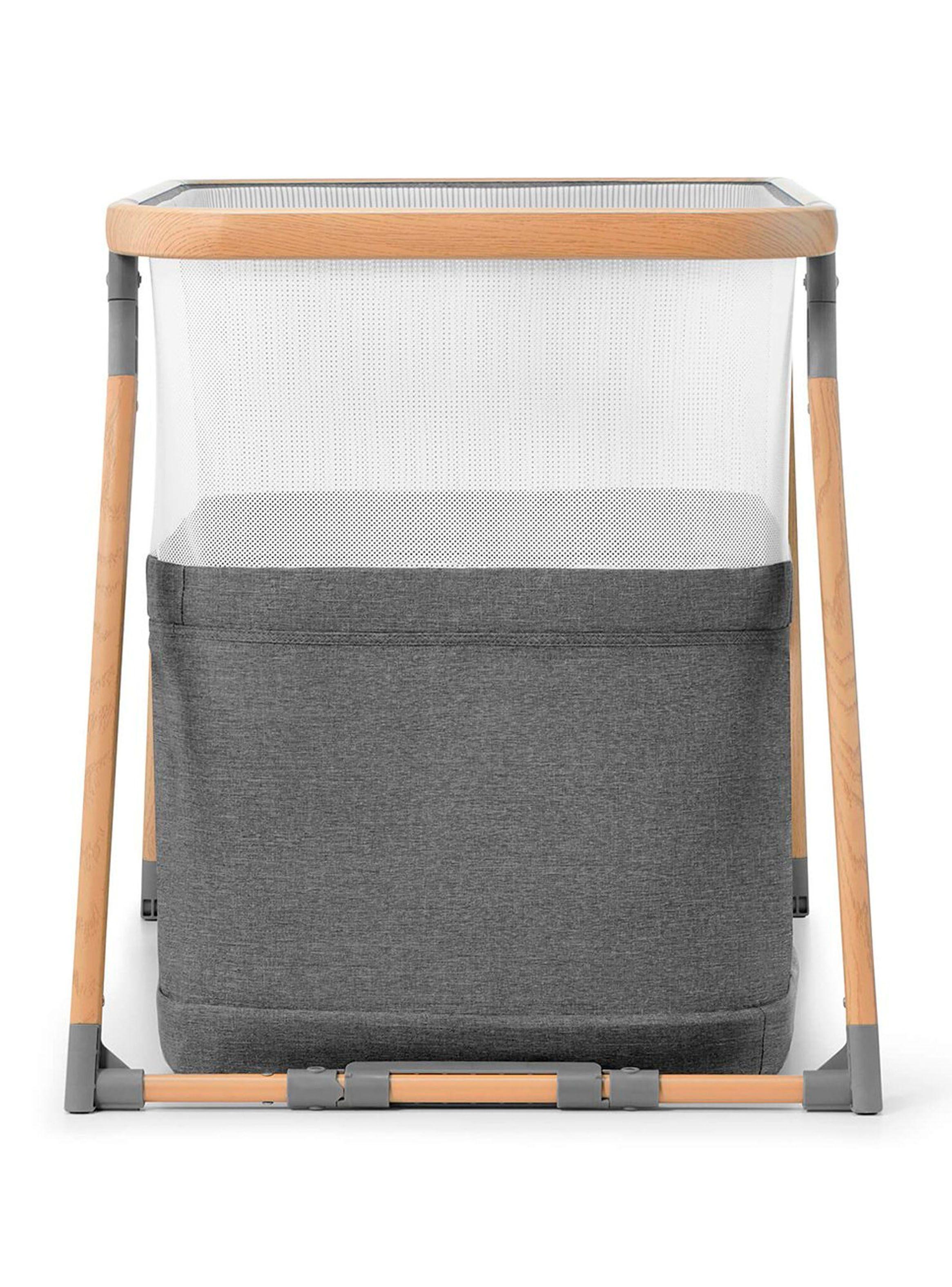 Cuna 4 en 1 Sofi Gris Madera-3