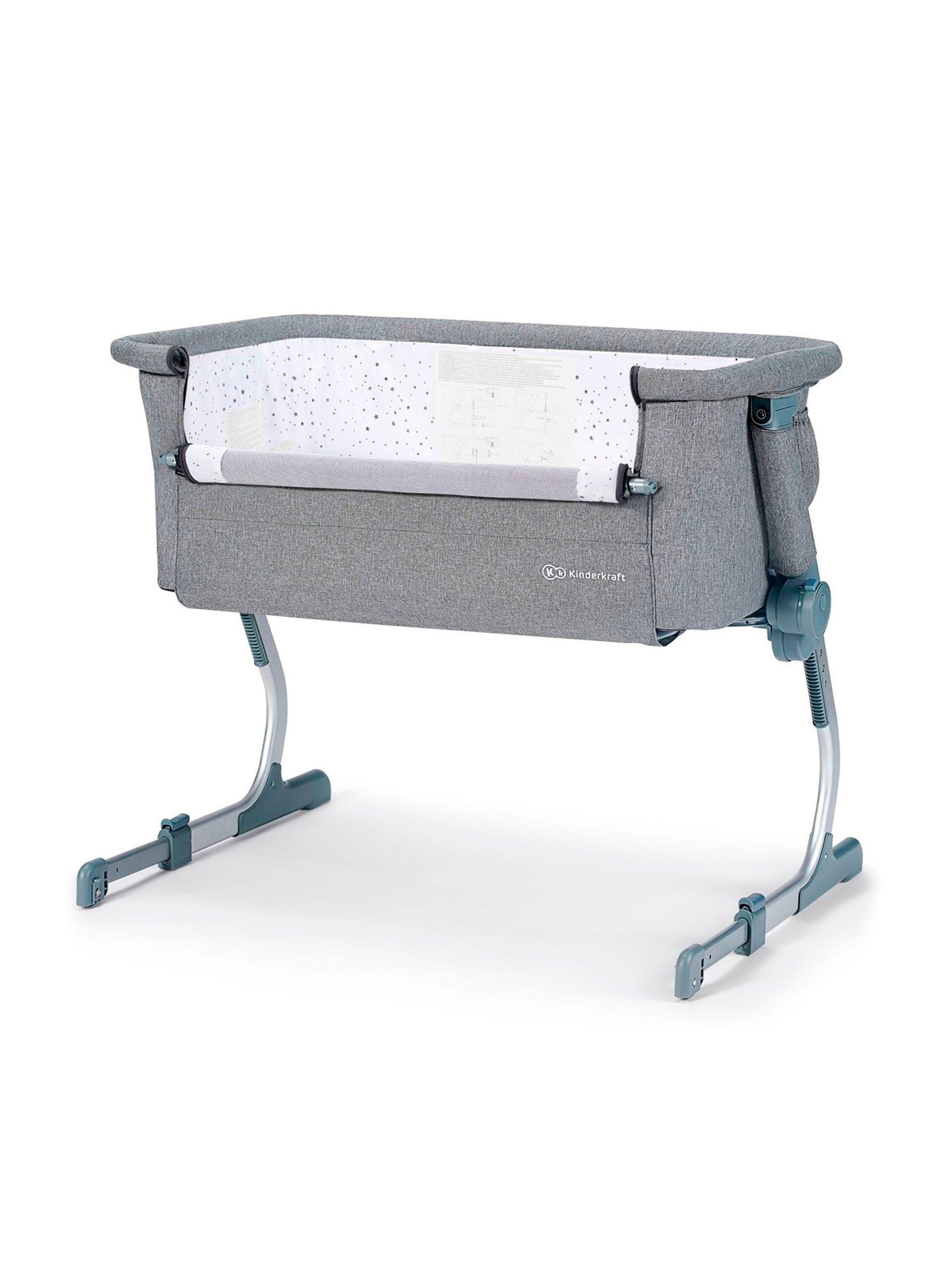 Cuna Colecho Uno Up Gris-1